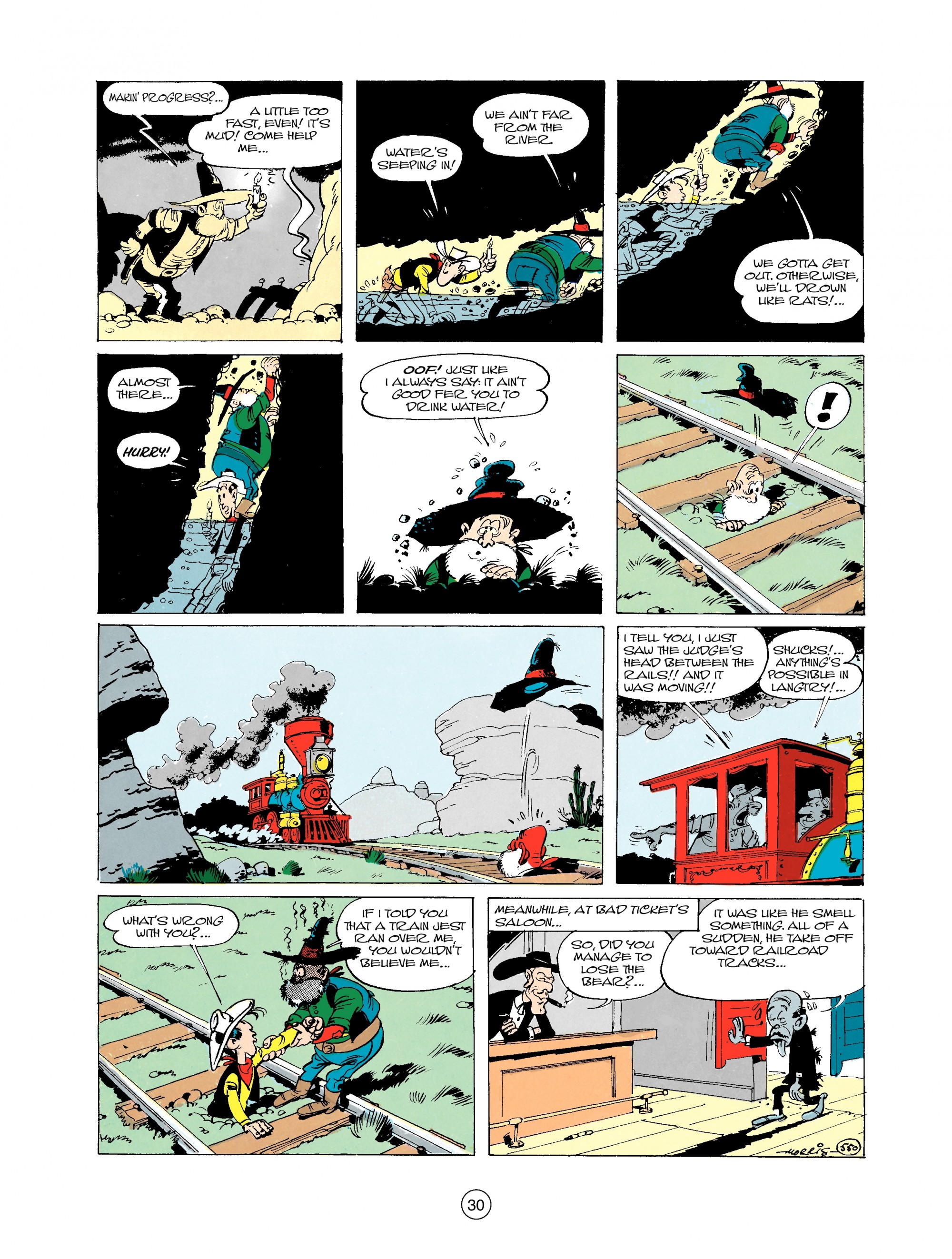 Read online A Lucky Luke Adventure comic -  Issue #24 - 30