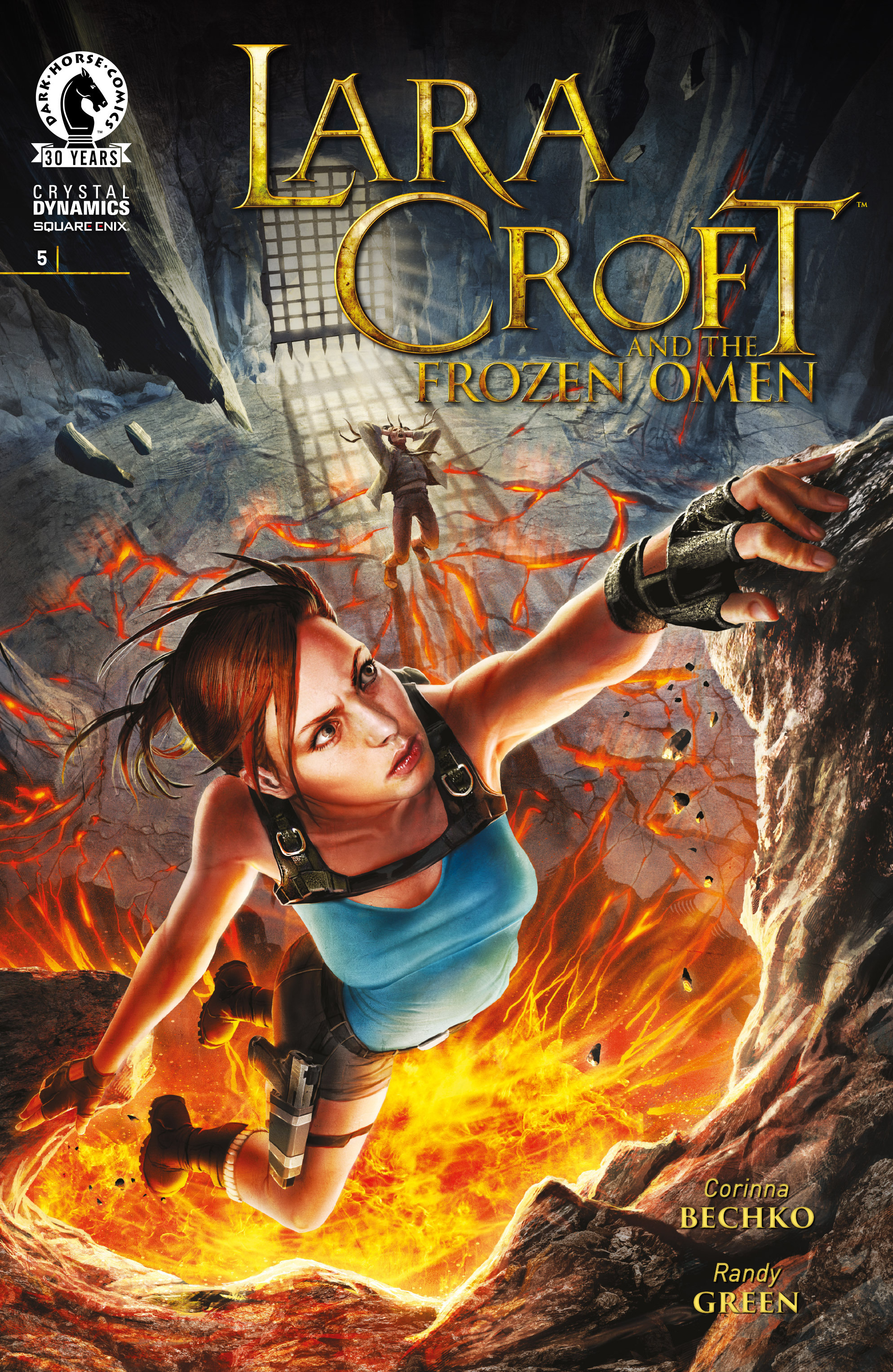 Read online Lara Croft and the Frozen Omen comic -  Issue #5 - 1