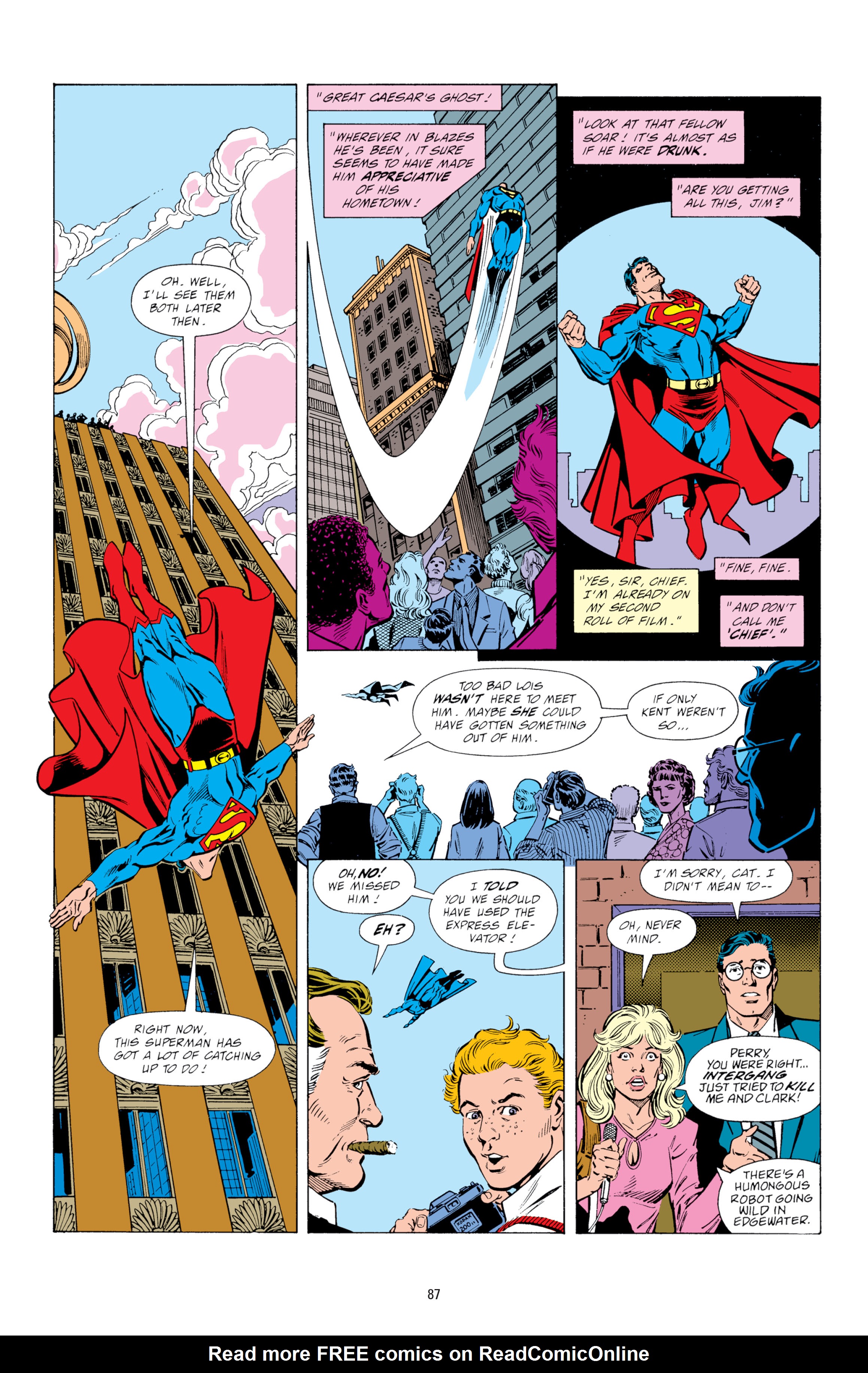 Read online Adventures of Superman: George Pérez comic -  Issue # TPB (Part 1) - 87