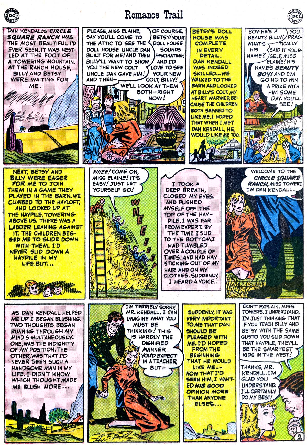 Read online Romance Trail comic -  Issue #3 - 16