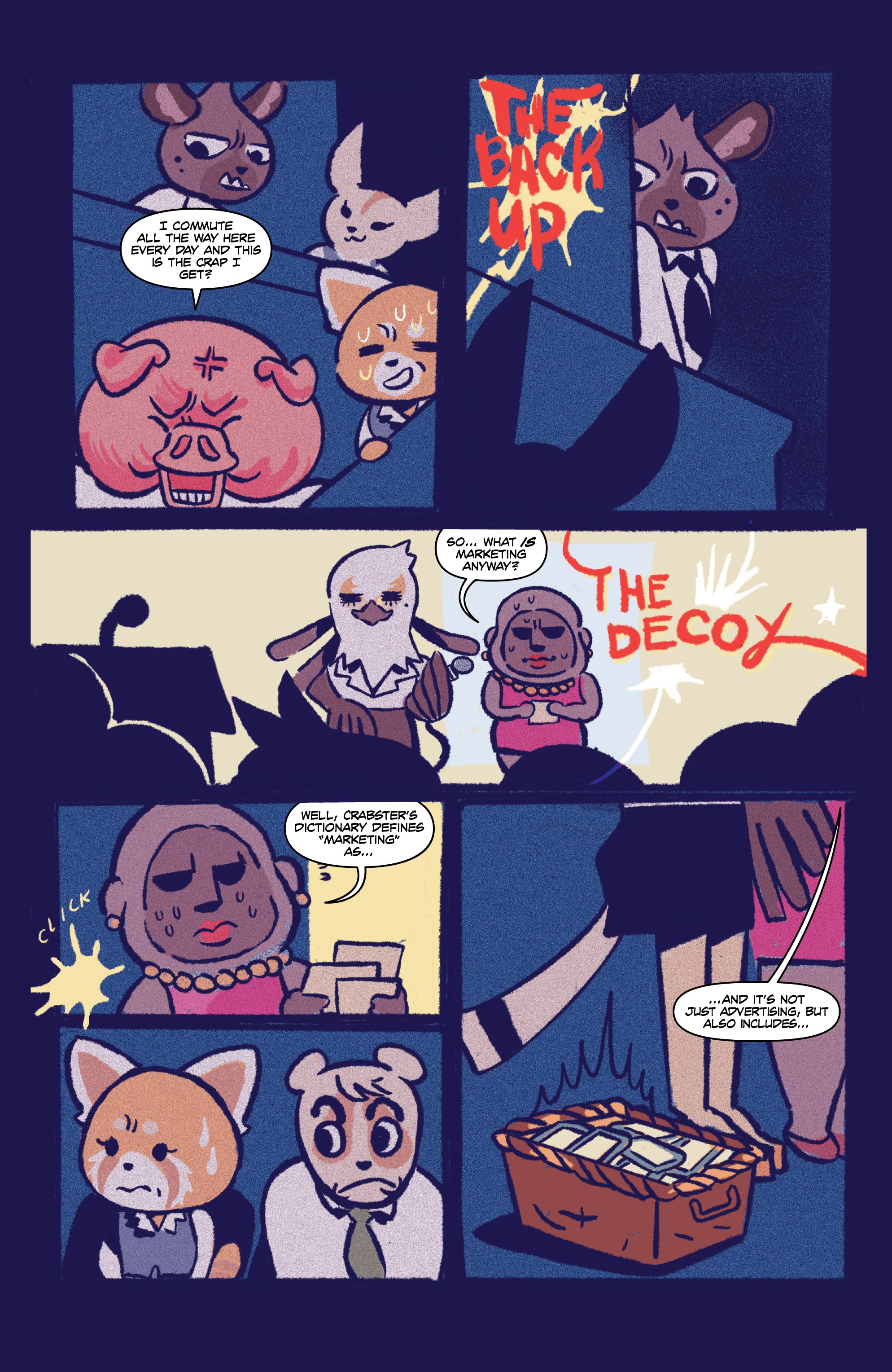 Read online Aggretsuko Meet Her Friends comic -  Issue #2 - 16