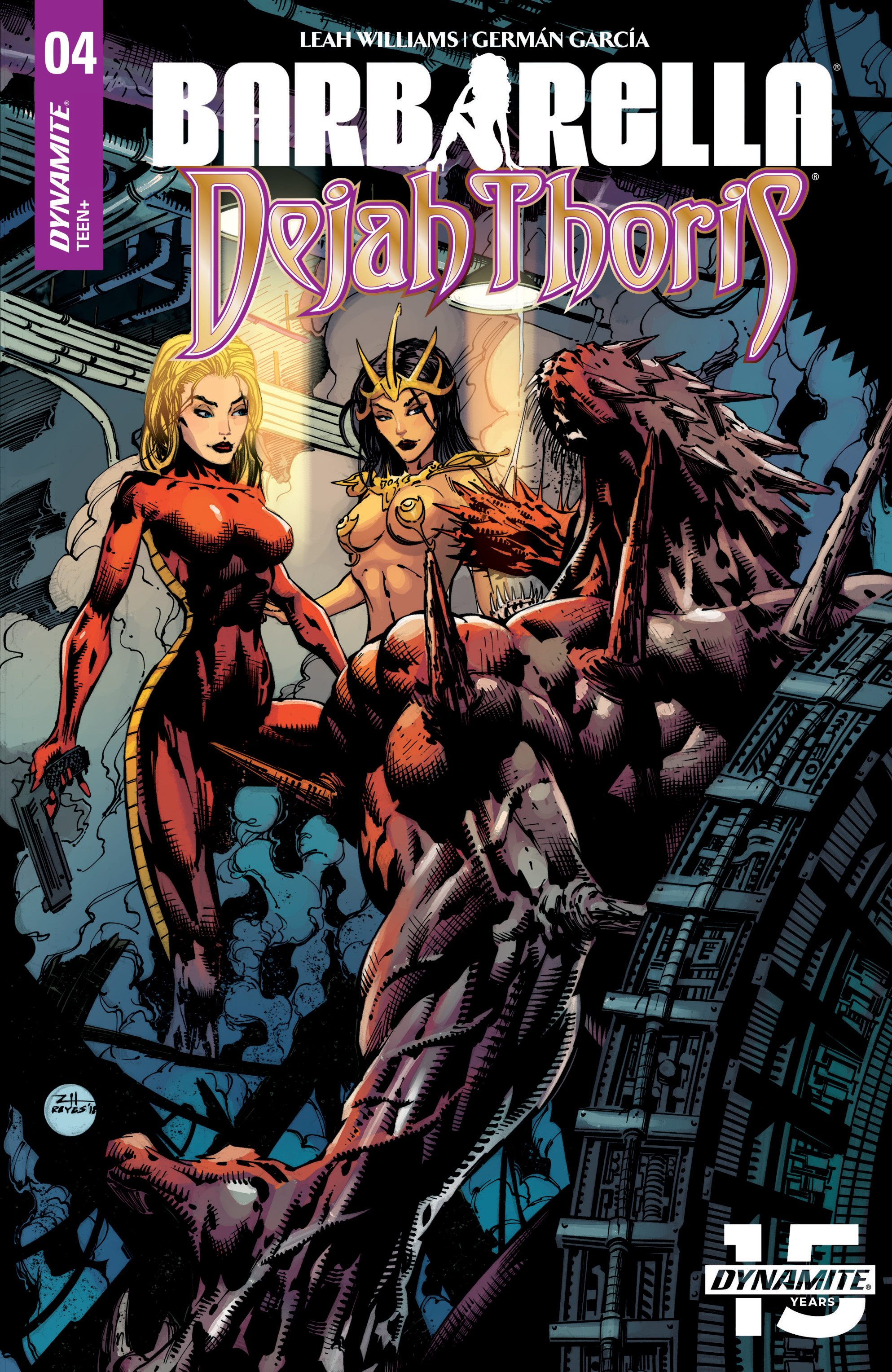 Read online Barbarella/Dejah Thoris comic -  Issue #4 - 2