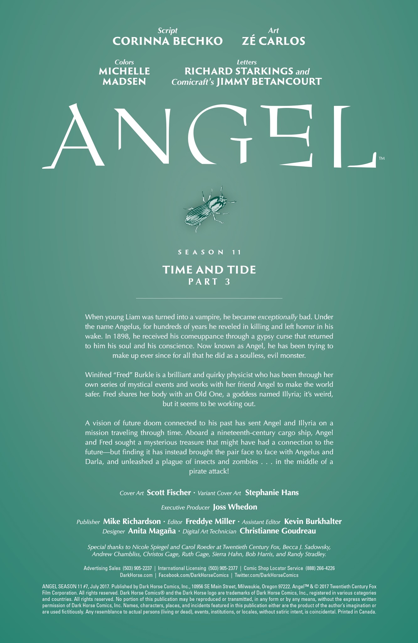 Read online Angel Season 11 comic -  Issue #7 - 3