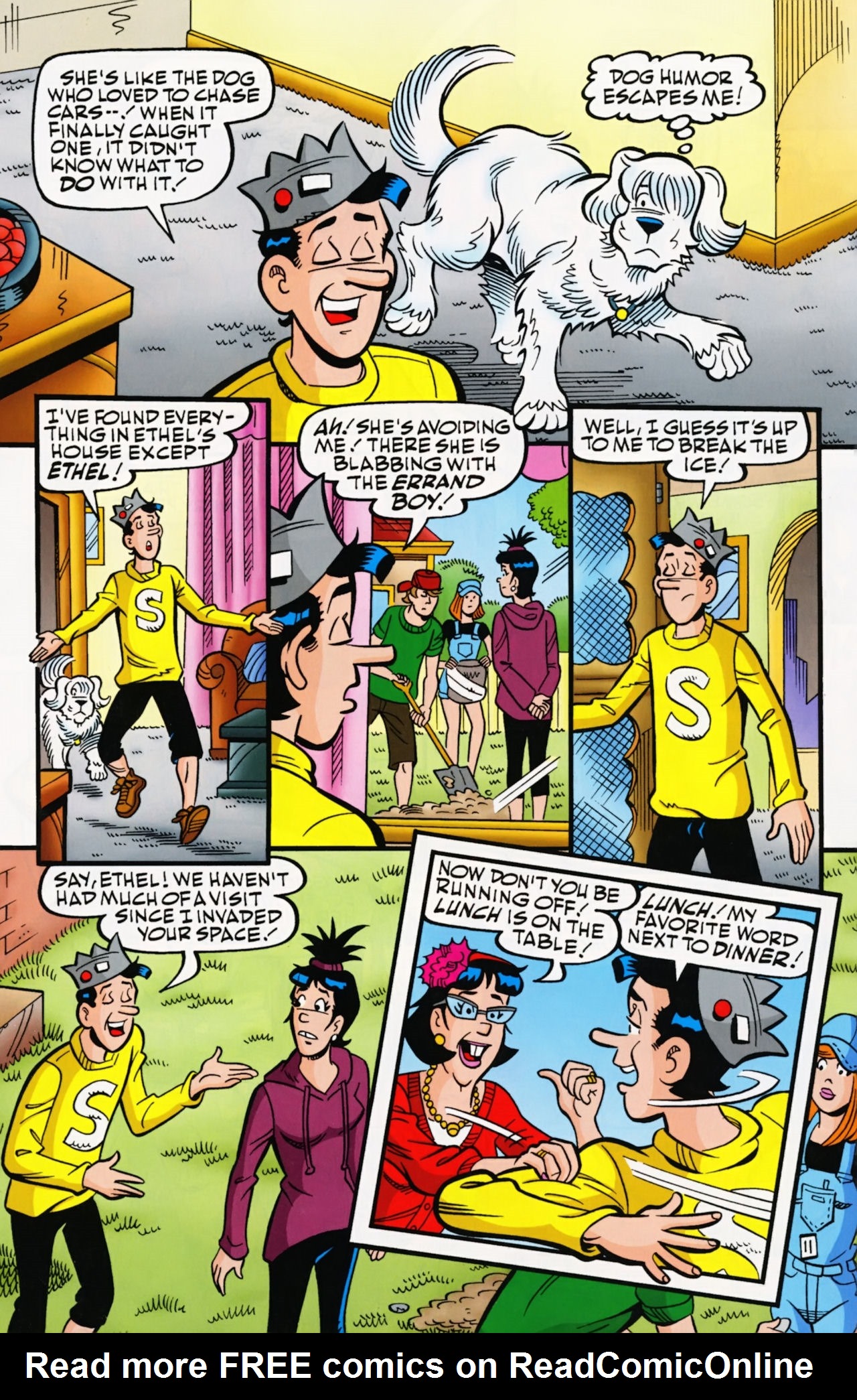 Read online Archie's Pal Jughead Comics comic -  Issue #208 - 16