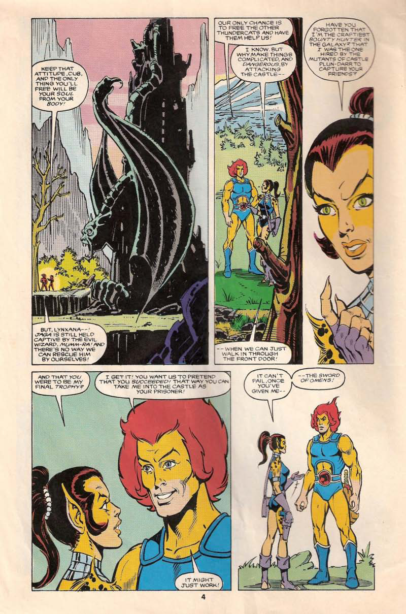 Read online ThunderCats (1987) comic -  Issue #5 - 4