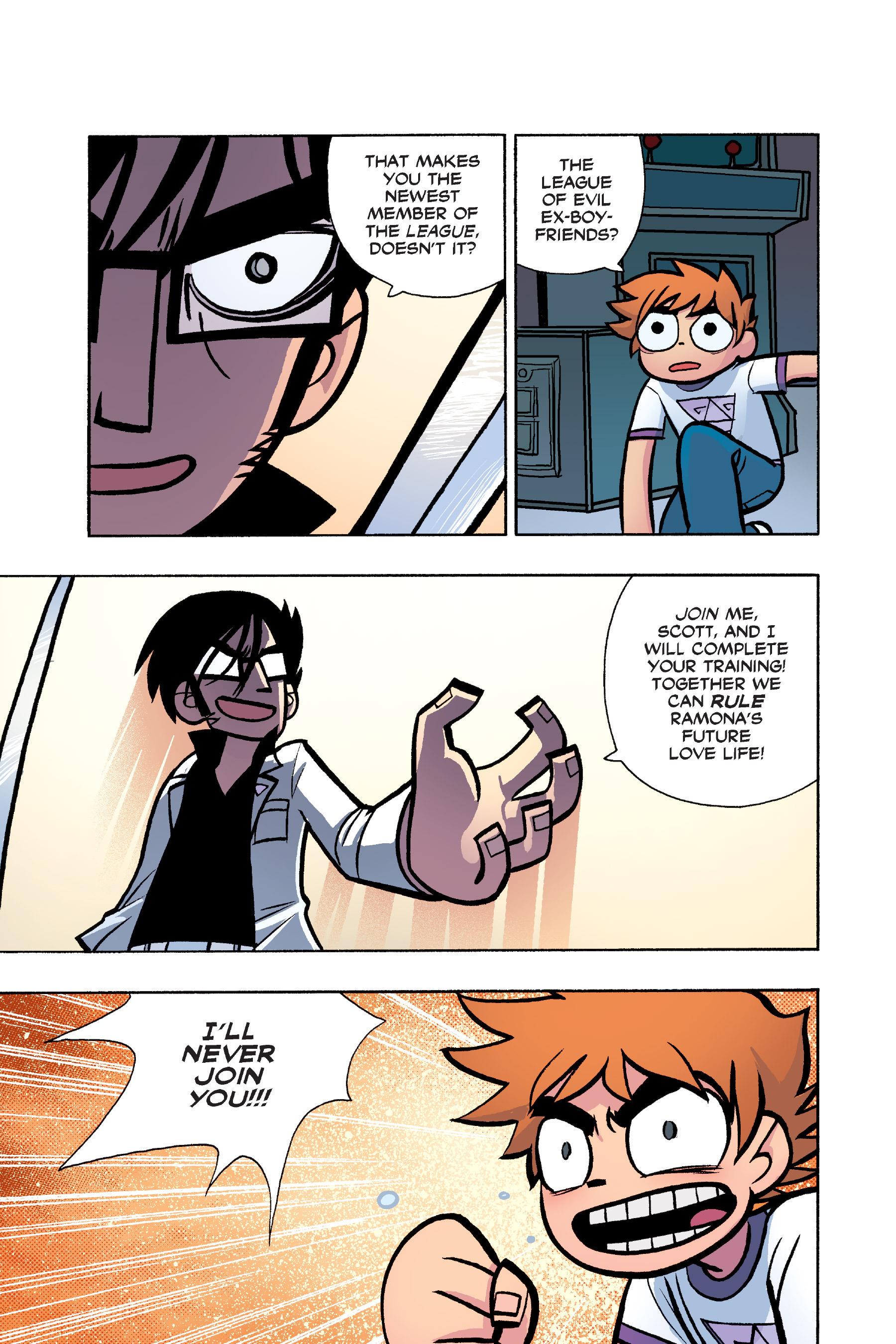 Read online Scott Pilgrim comic -  Issue #6 - 124