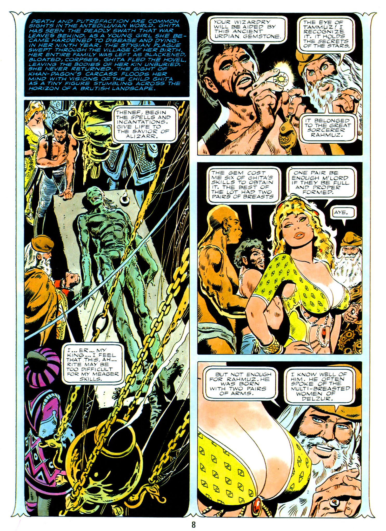 Read online Ghita of Alizarr comic -  Issue #1 - 9