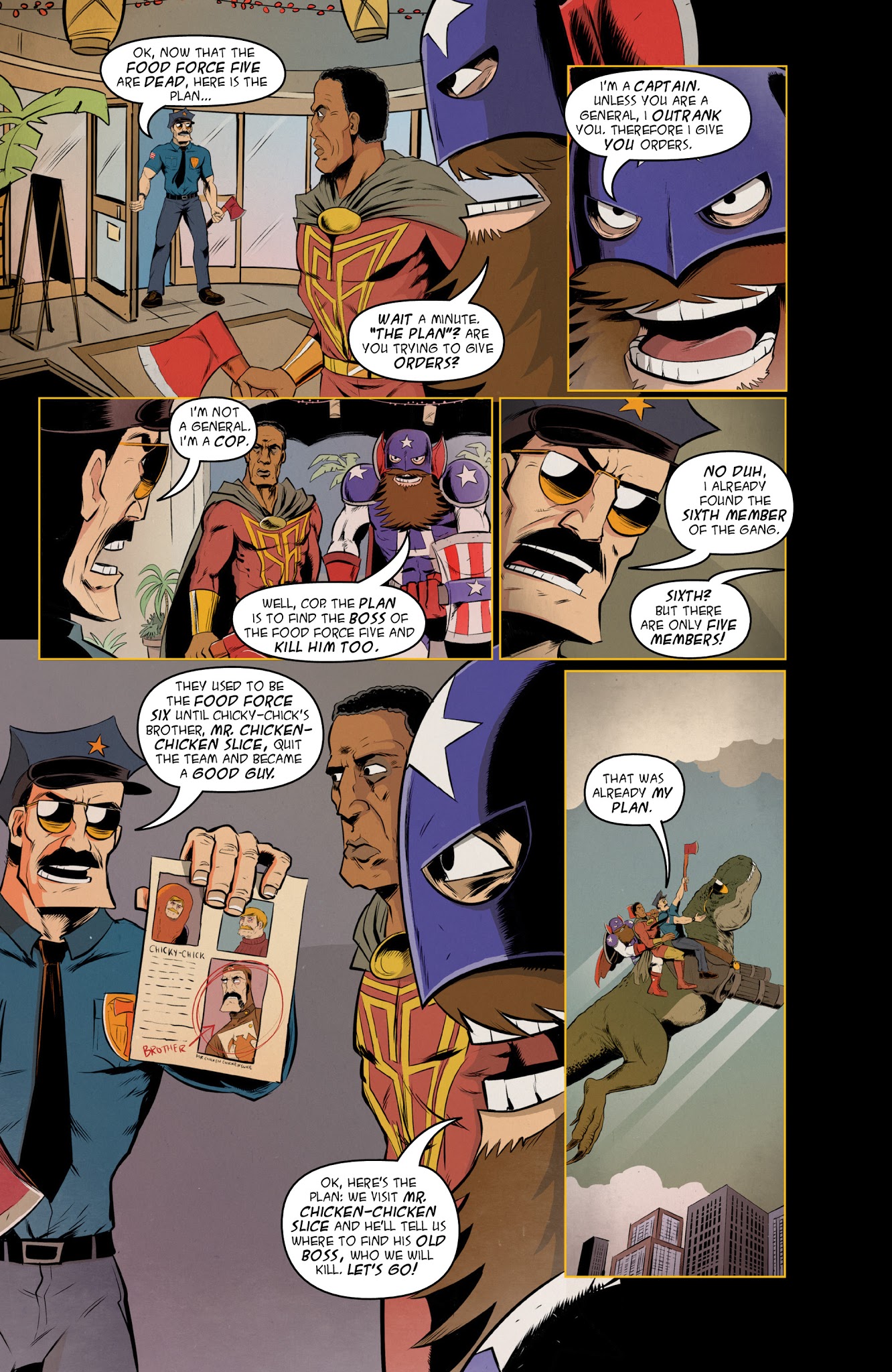 Read online Axe Cop comic -  Issue # TPB 6 - 15