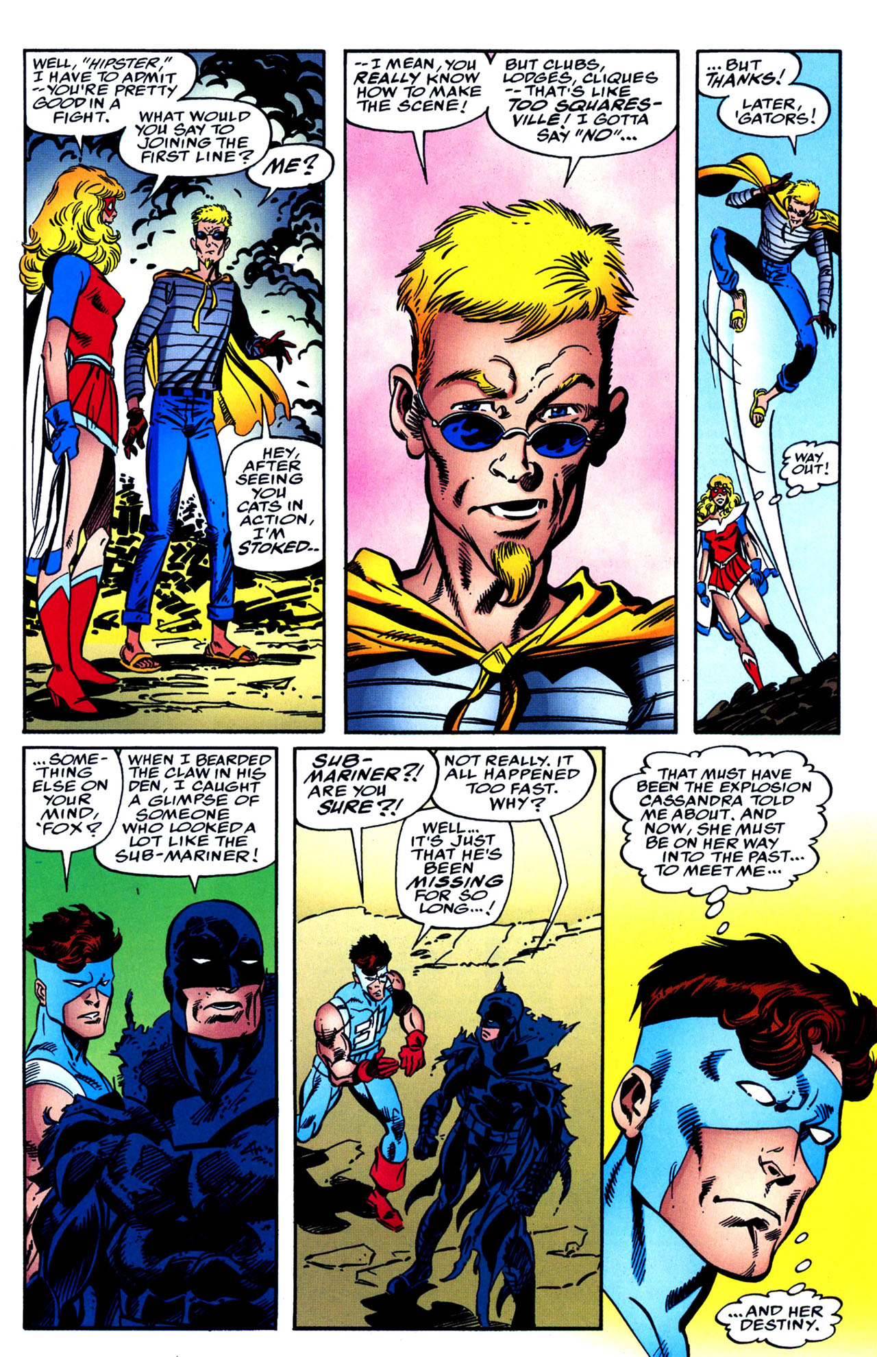 Read online Marvel: The Lost Generation comic -  Issue #3 - 23