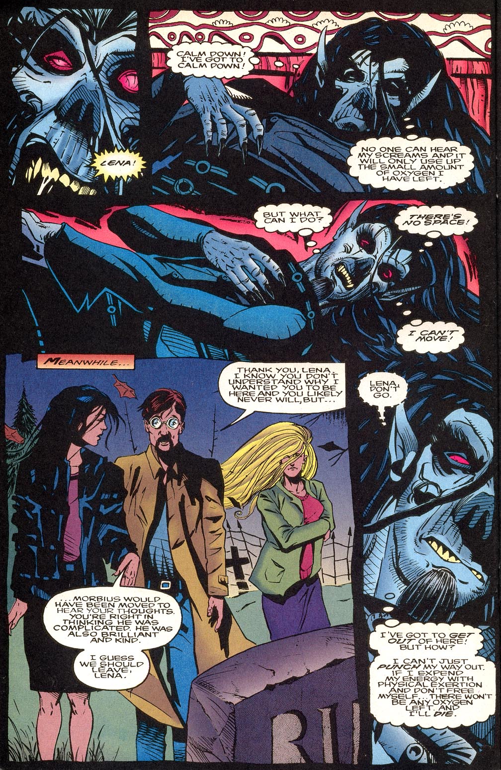 Read online Morbius: The Living Vampire (1992) comic -  Issue #29 - 19