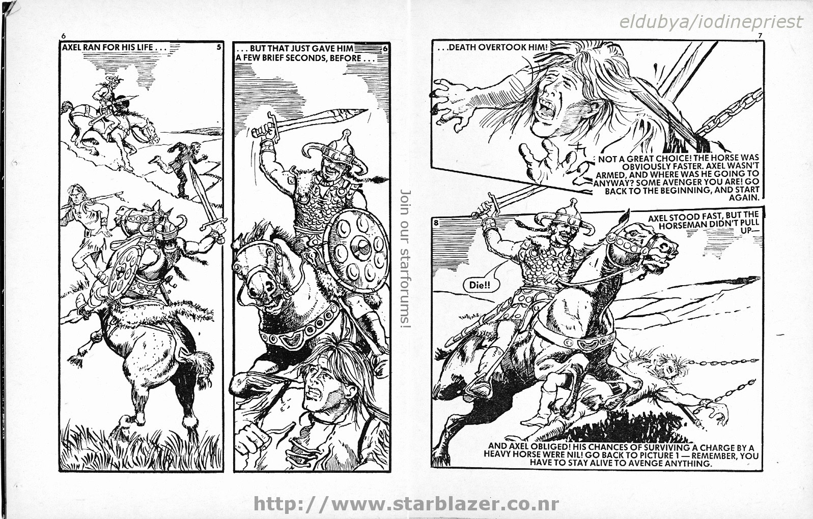 Read online Starblazer comic -  Issue #158 - 5