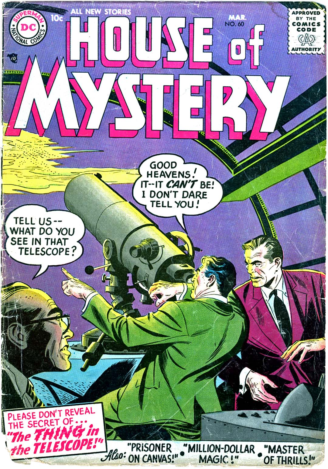 Read online House of Mystery (1951) comic -  Issue #60 - 1