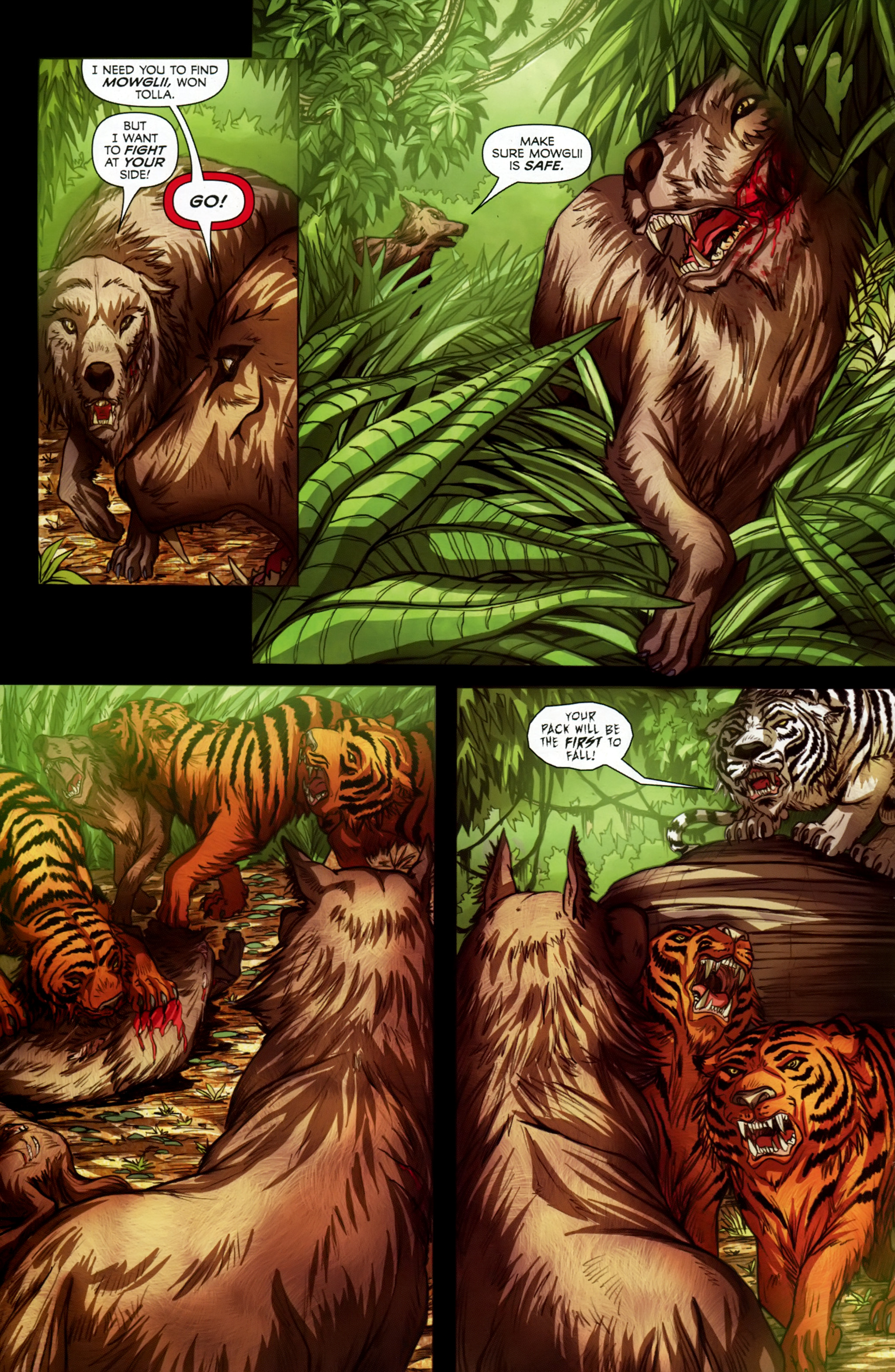 Read online Grimm Fairy Tales presents The Jungle Book comic -  Issue #2 - 21