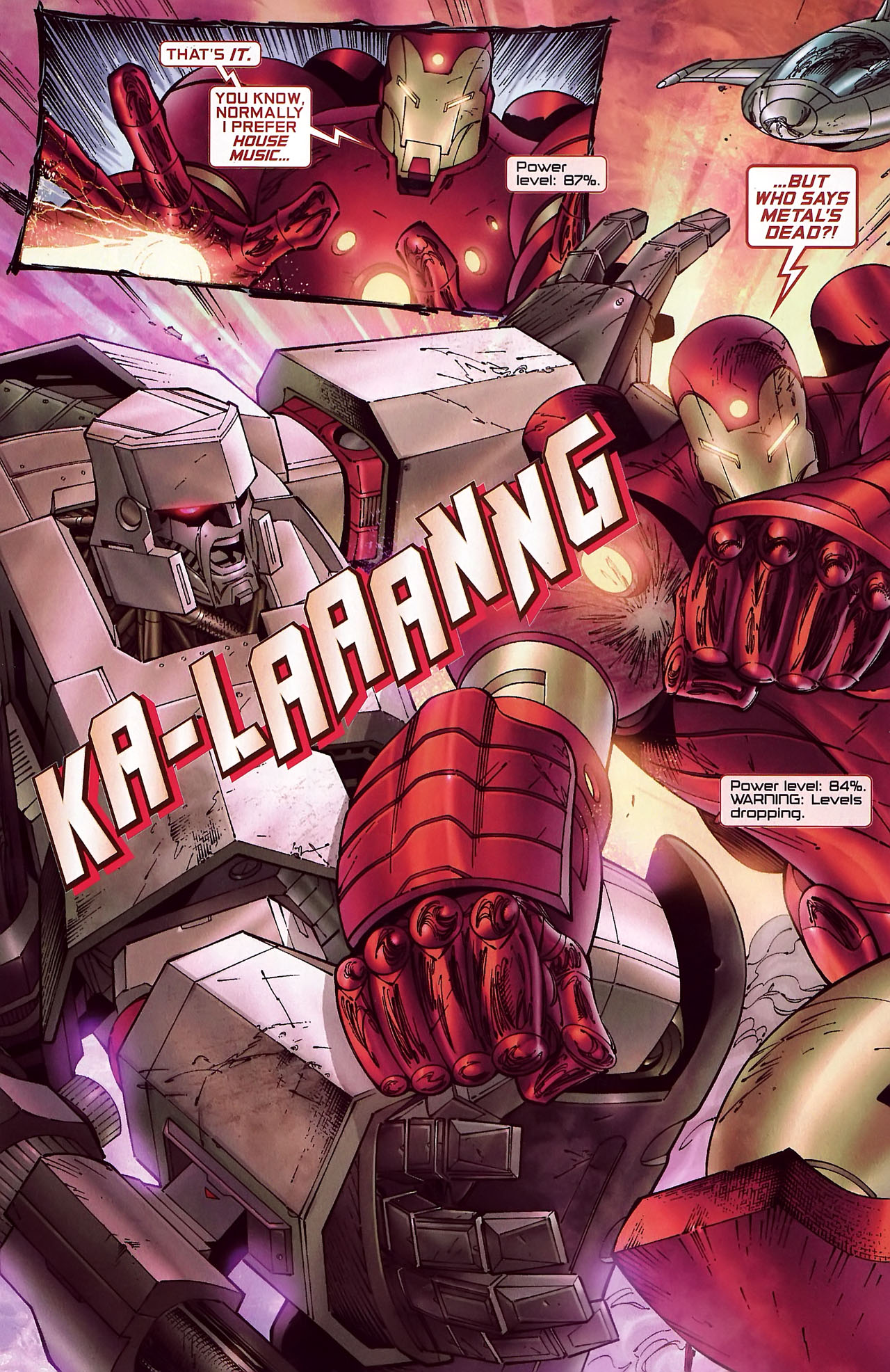Read online New Avengers/Transformers comic -  Issue #4 - 6