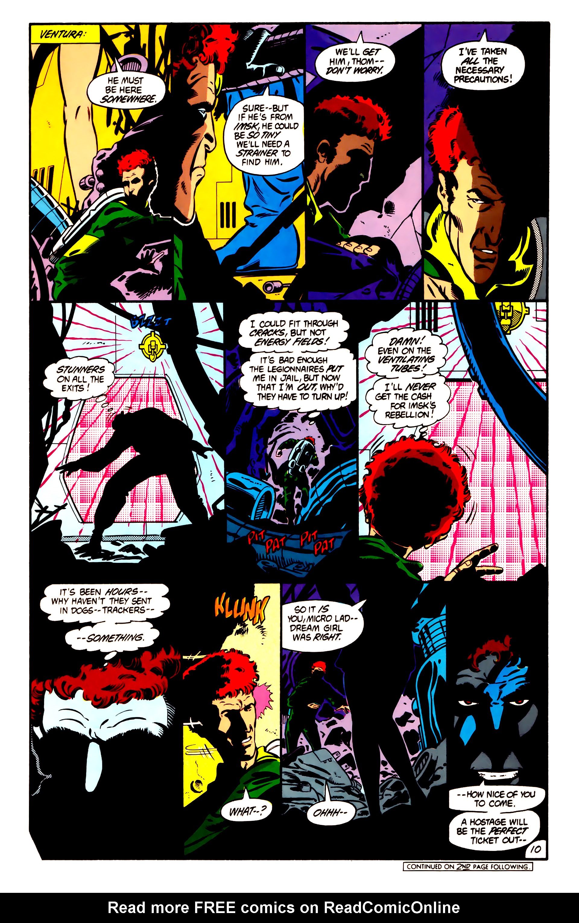 Read online Legion of Super-Heroes (1984) comic -  Issue #1 - 12
