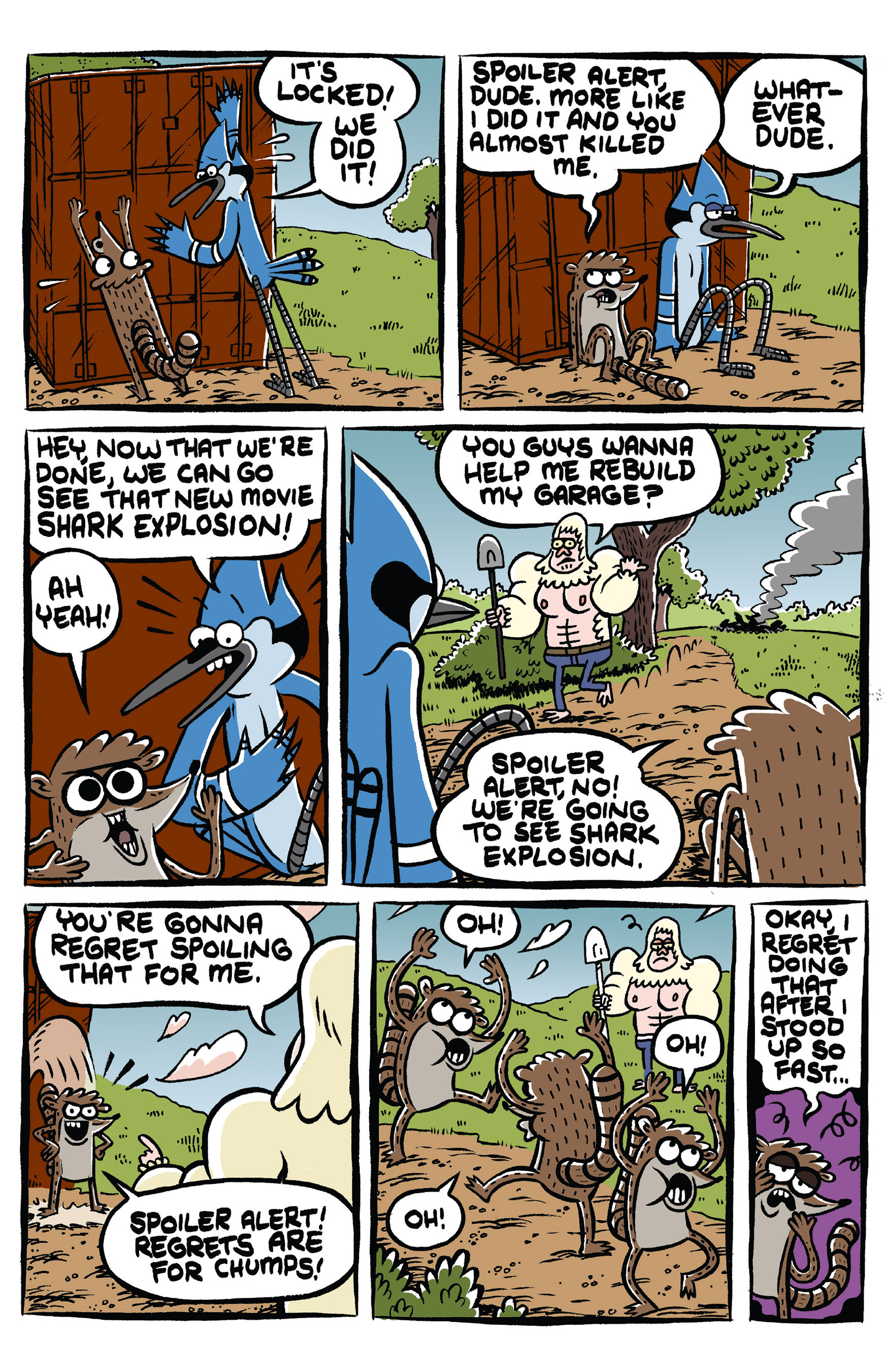 Read online Regular Show comic -  Issue #7 - 23