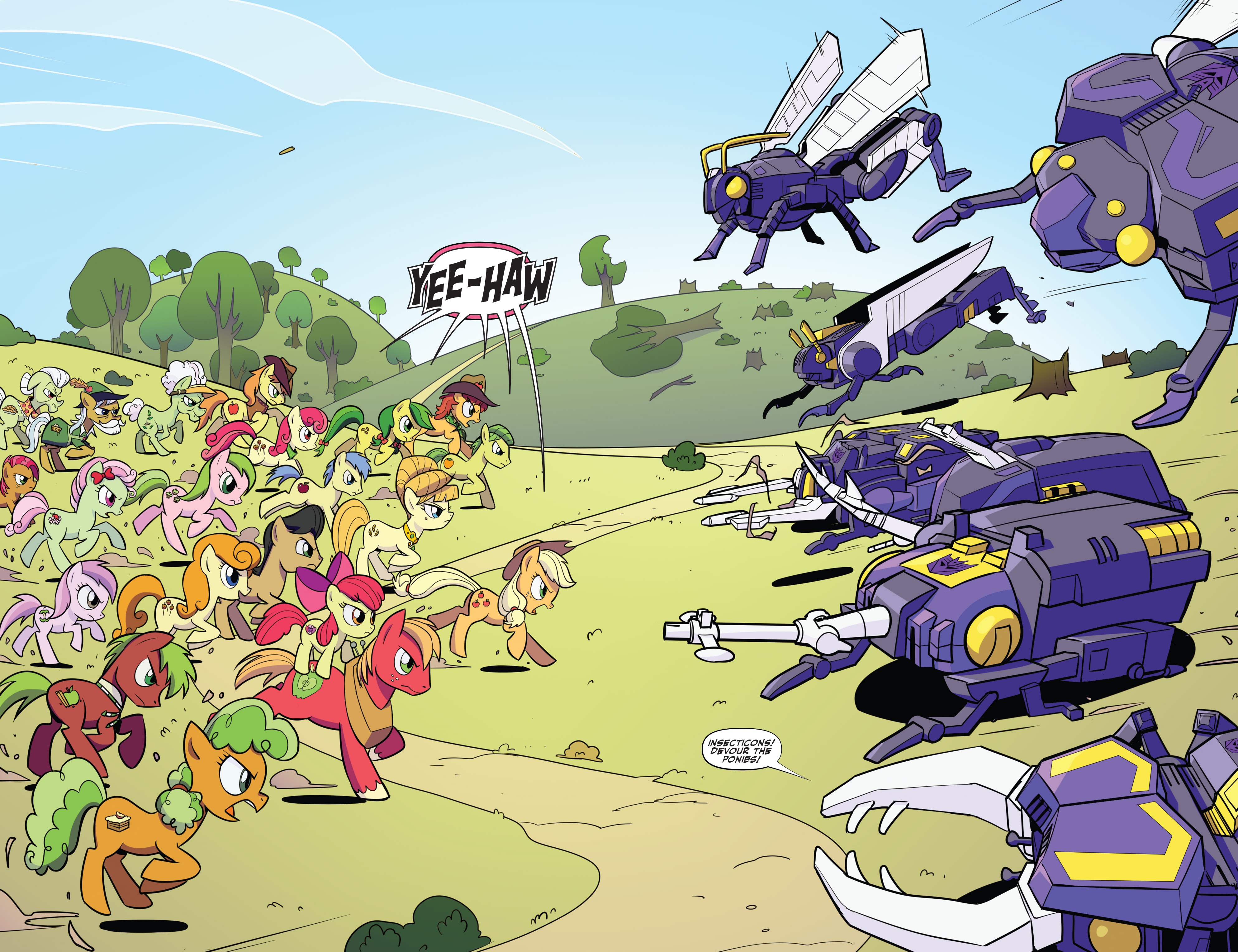 Read online My Little Pony/Transformers comic -  Issue #4 - 10
