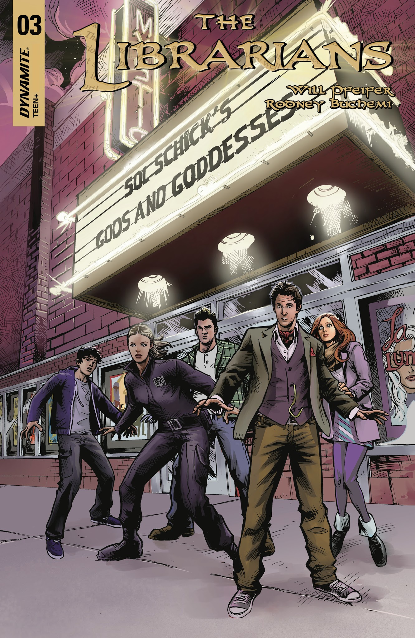 Read online The Librarians comic -  Issue #3 - 1