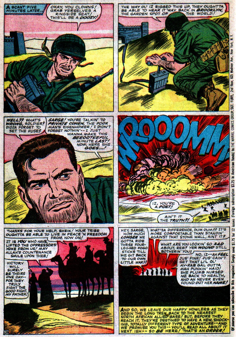 Read online Sgt. Fury comic -  Issue #16 - 28