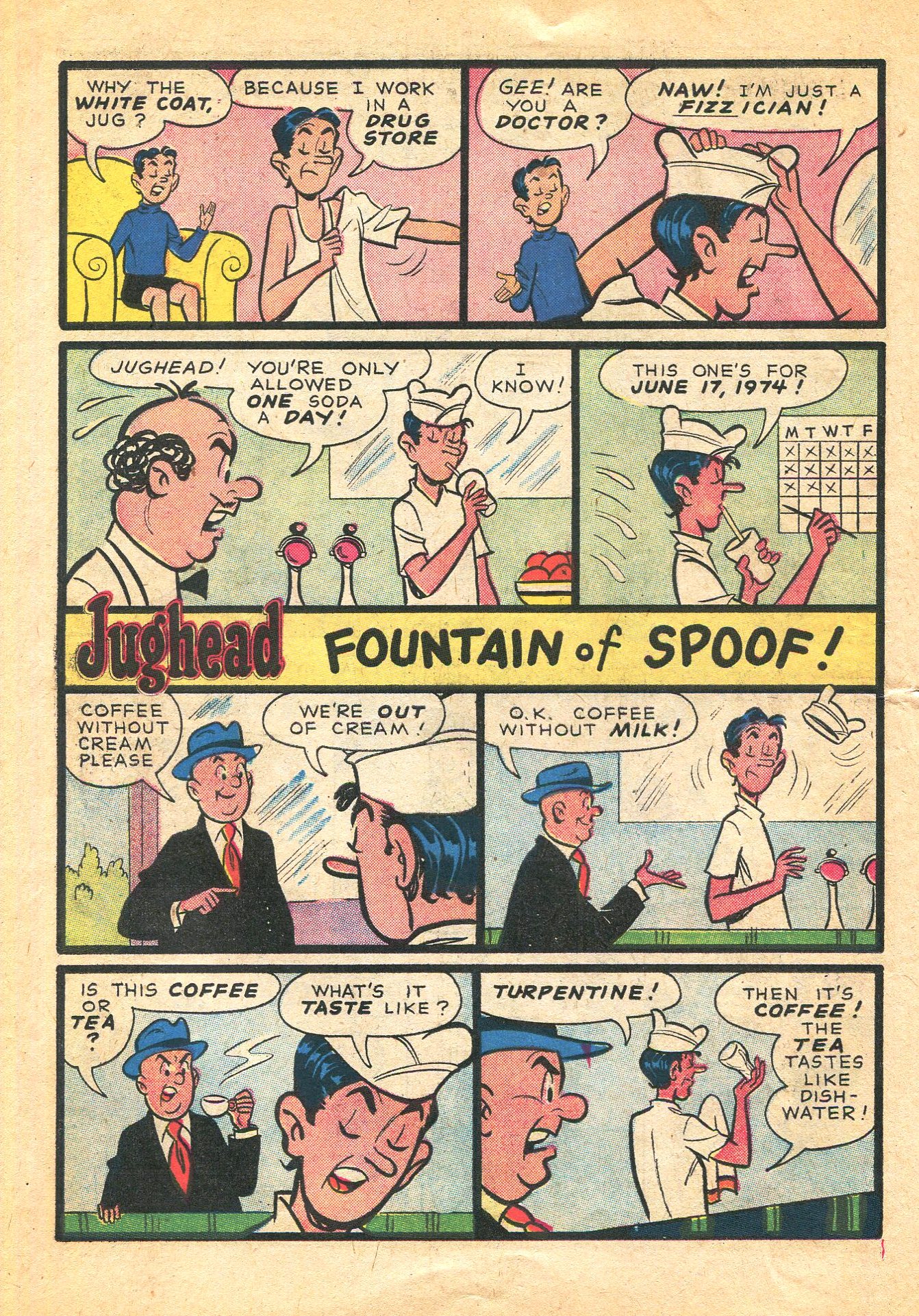 Read online Archie's Joke Book Magazine comic -  Issue #26 - 22