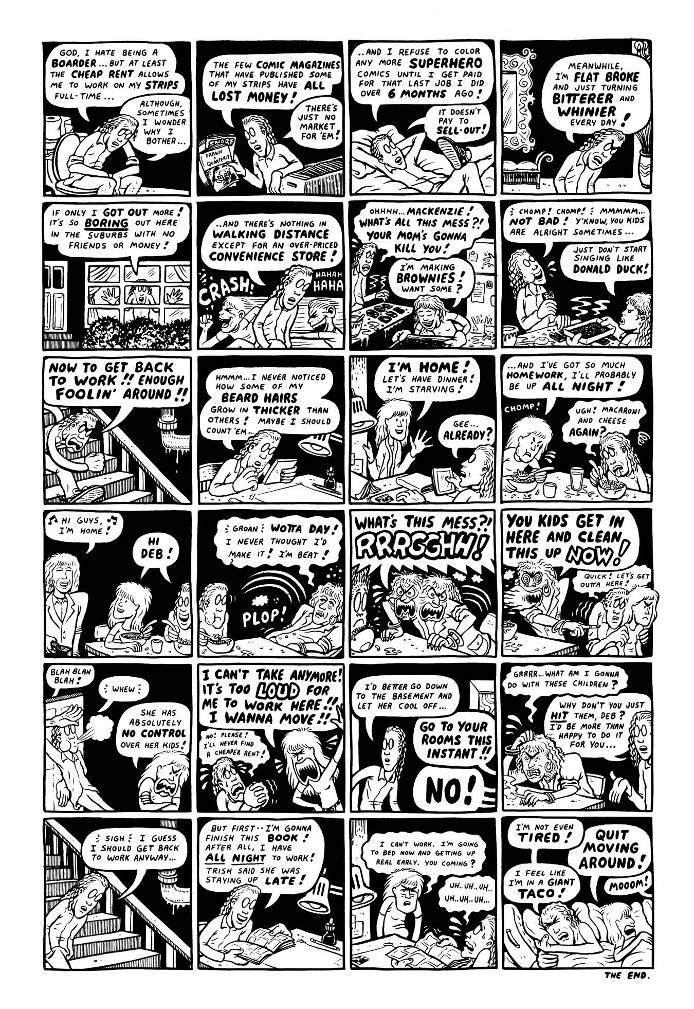 Read online Peepshow: The Cartoon Diary of Joe Matt comic -  Issue # Full - 76