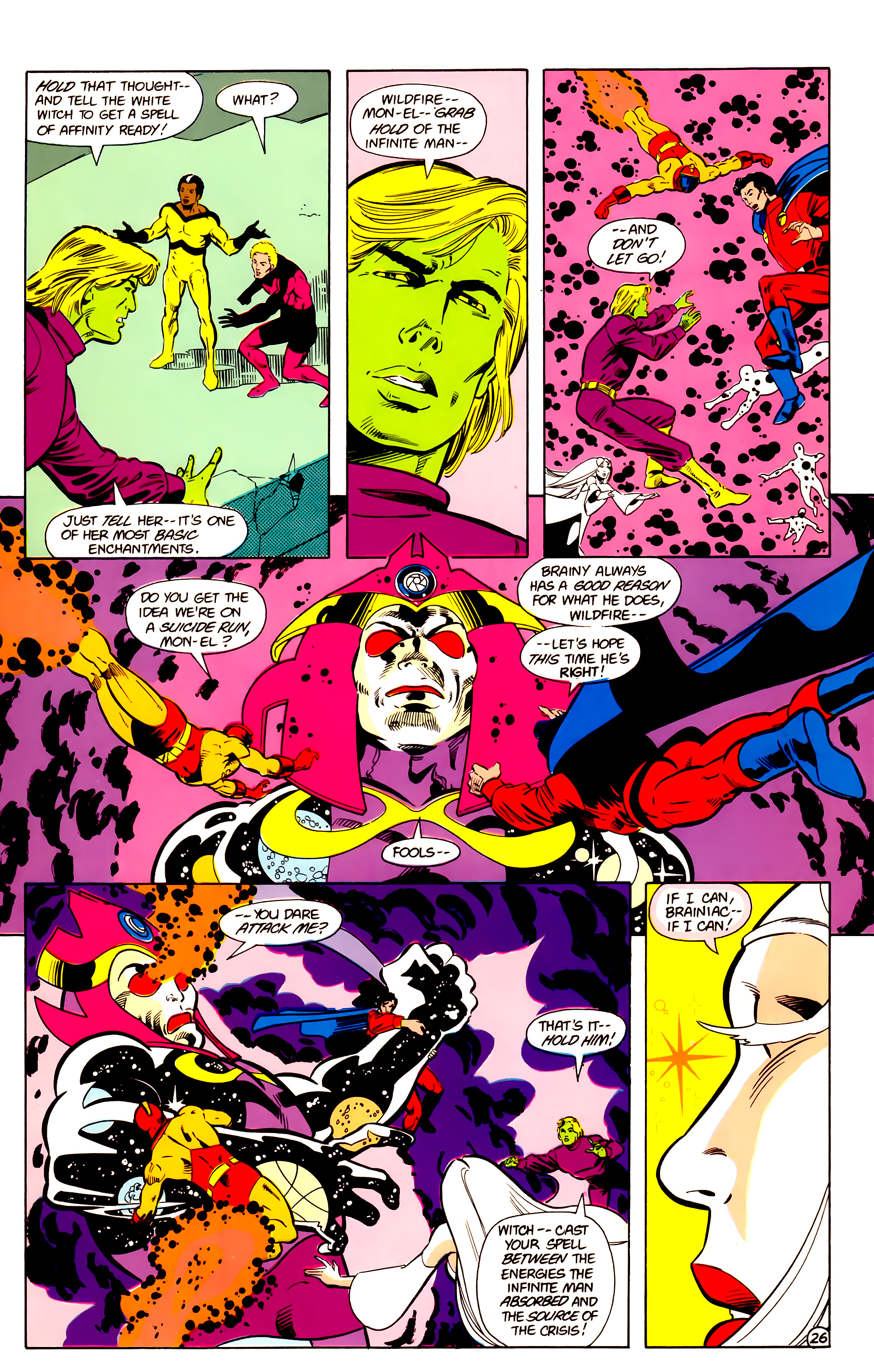 Read online Legion of Super-Heroes (1984) comic -  Issue #18 - 27