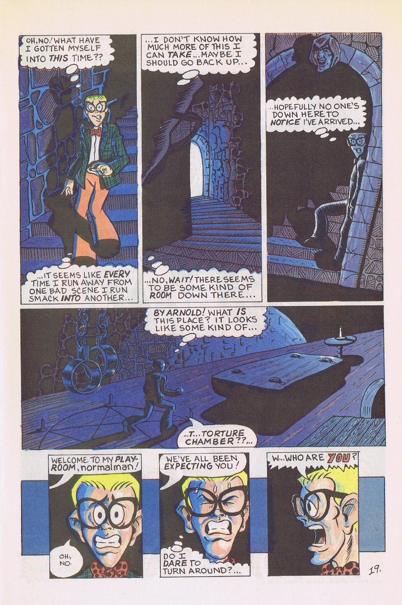 Read online Normalman comic -  Issue #2 - 21