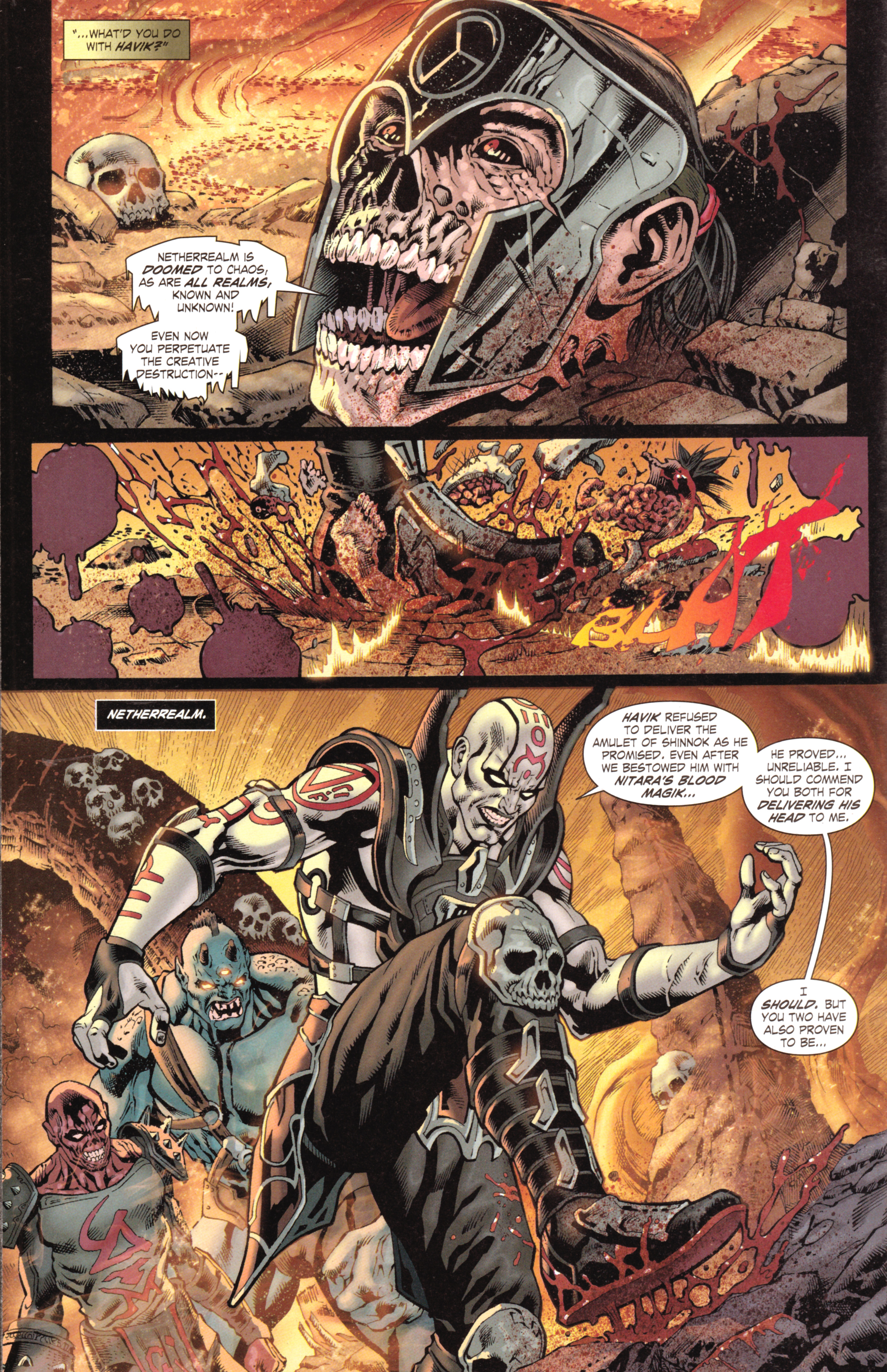 Read online Mortal Kombat X [II] comic -  Issue #12 - 10