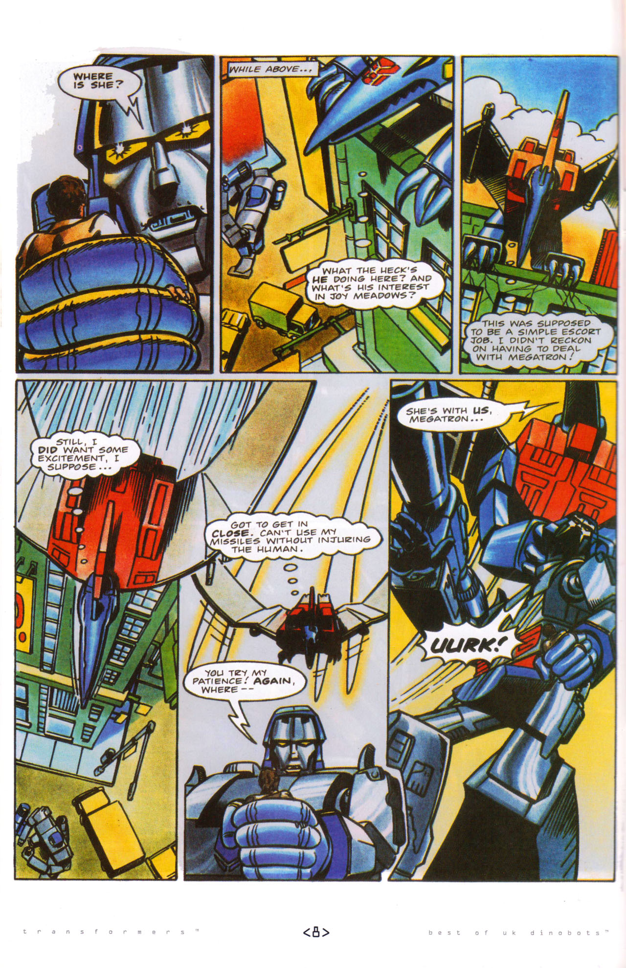 Read online The Transformers: Best of UK: Dinobots comic -  Issue #5 - 10