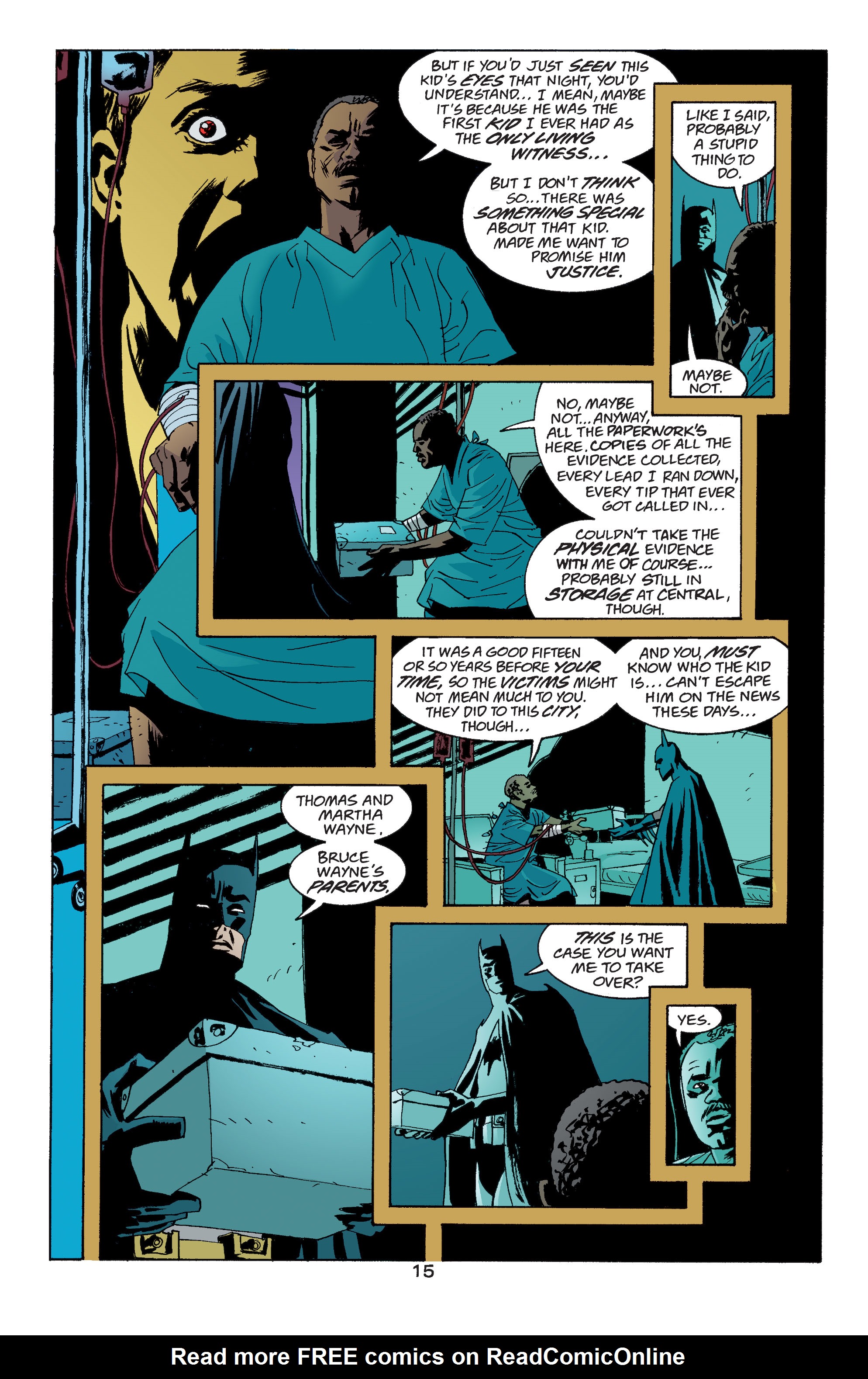 Read online Batman (1940) comic -  Issue #603 - 15
