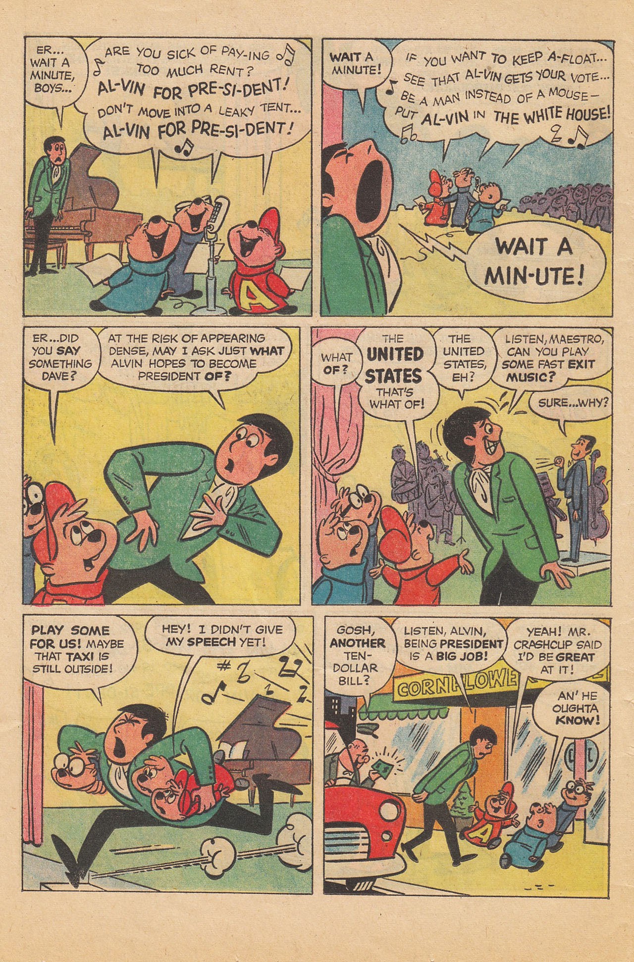 Read online Alvin for President comic -  Issue # Full - 32