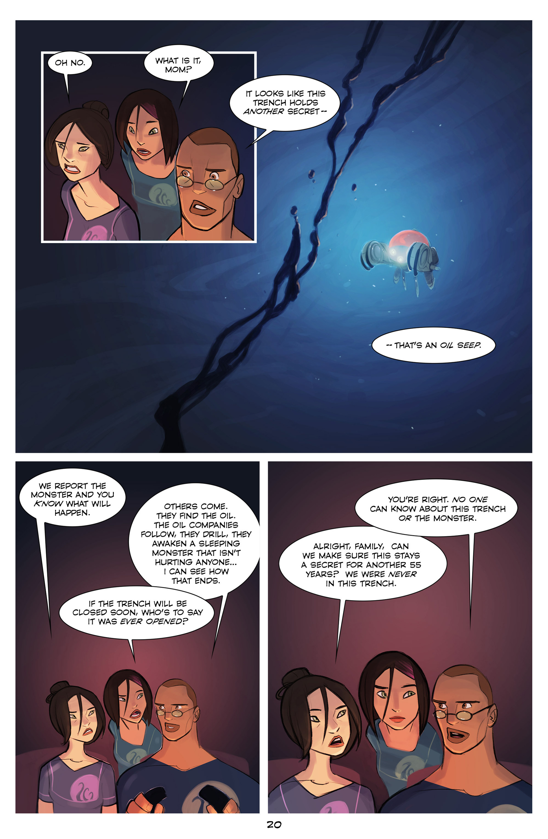 Read online The Deep: Here Be Dragons comic -  Issue #2 - 22