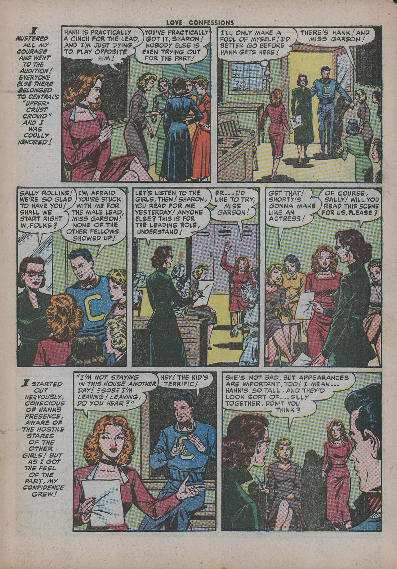 Read online Love Confessions comic -  Issue #19 - 20