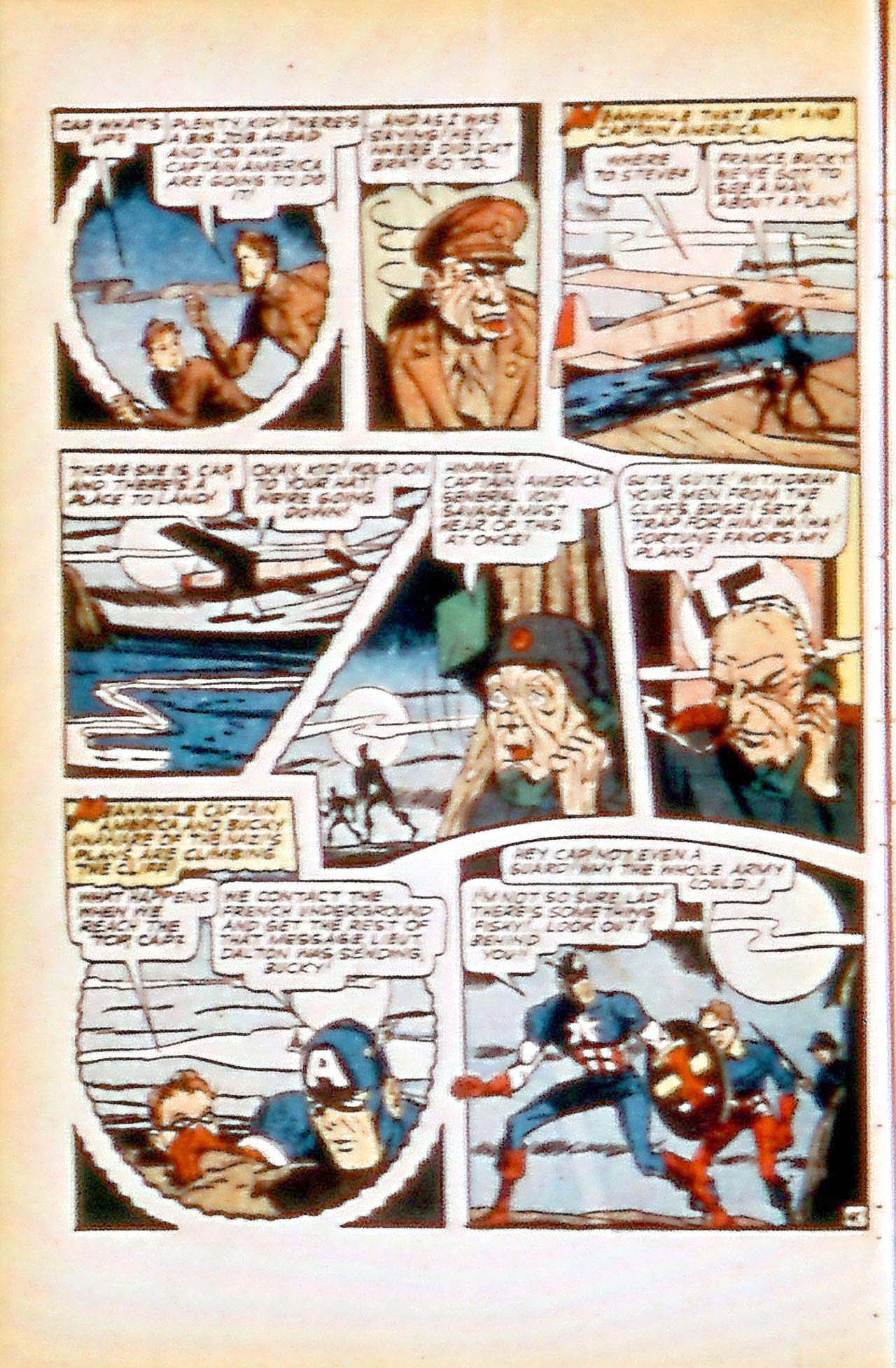Read online Captain America Comics comic -  Issue #36 - 48