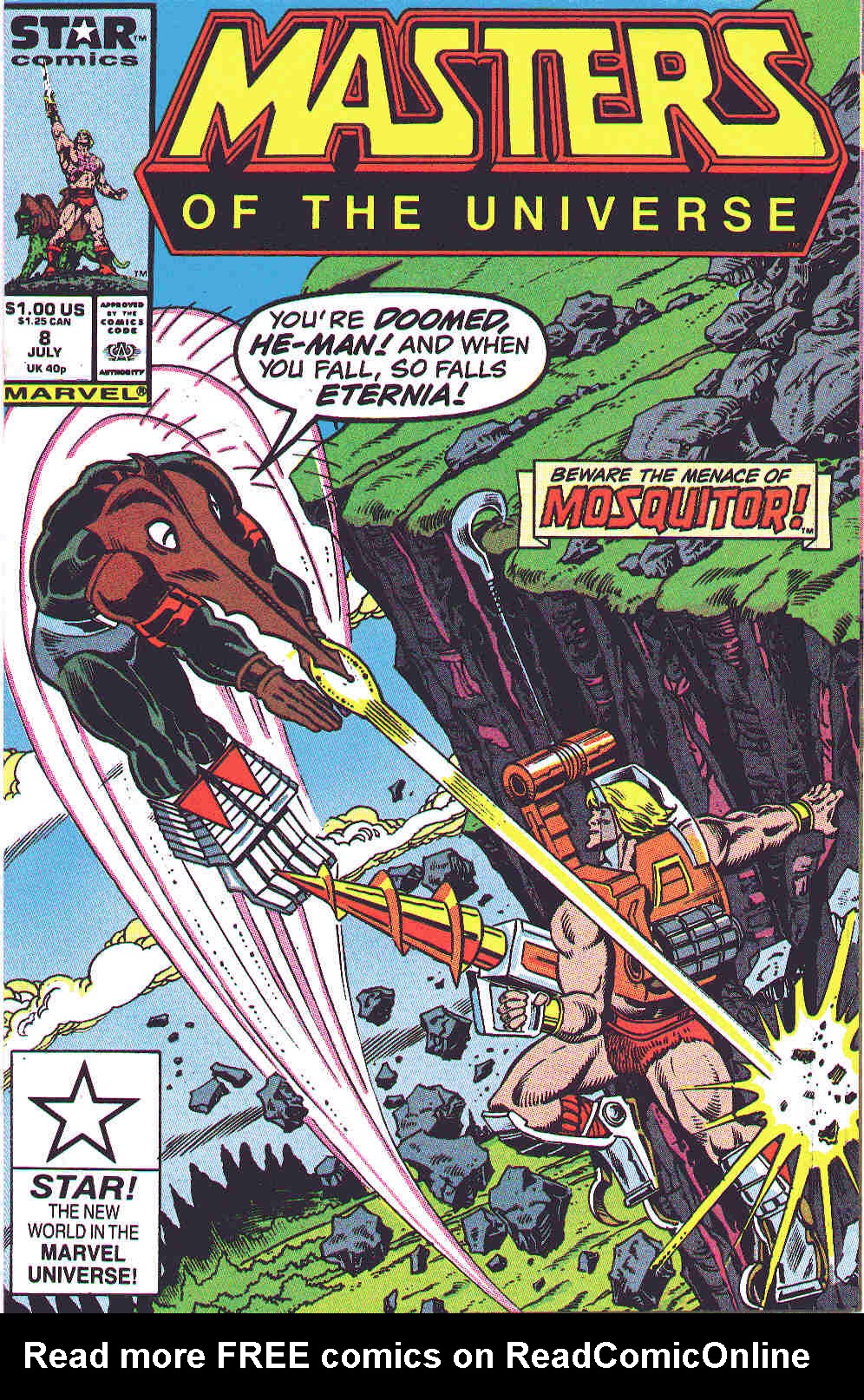 Read online Masters of the Universe (1986) comic -  Issue #8 - 1