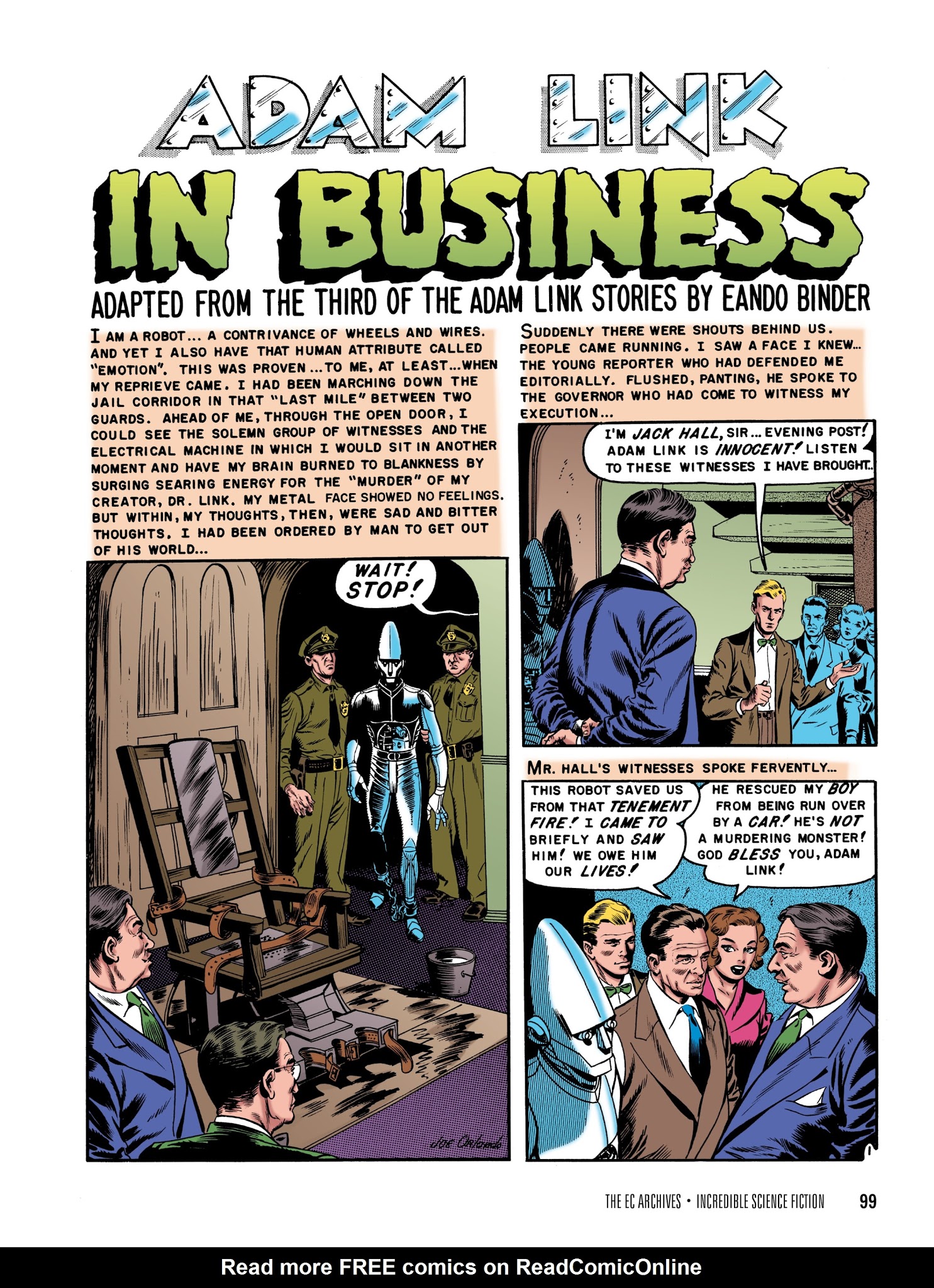 Read online The EC Archives: Incredible Science Fiction comic -  Issue # TPB - 101