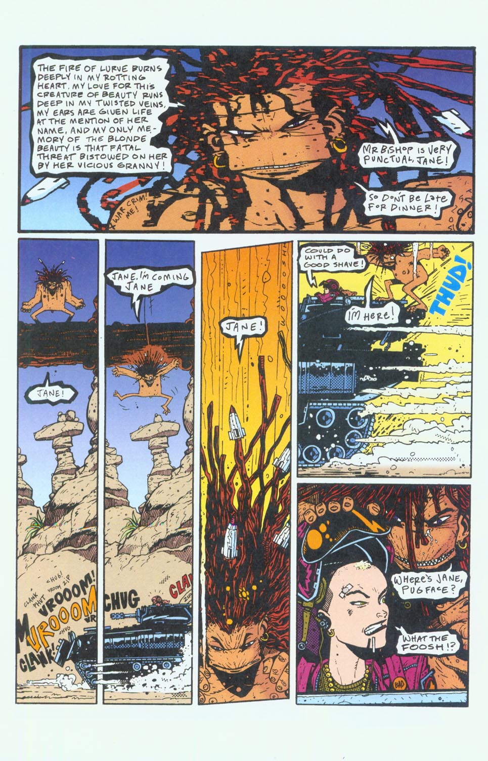 Read online Hewlett and Martin's Tank Girl comic -  Issue # TPB - 13