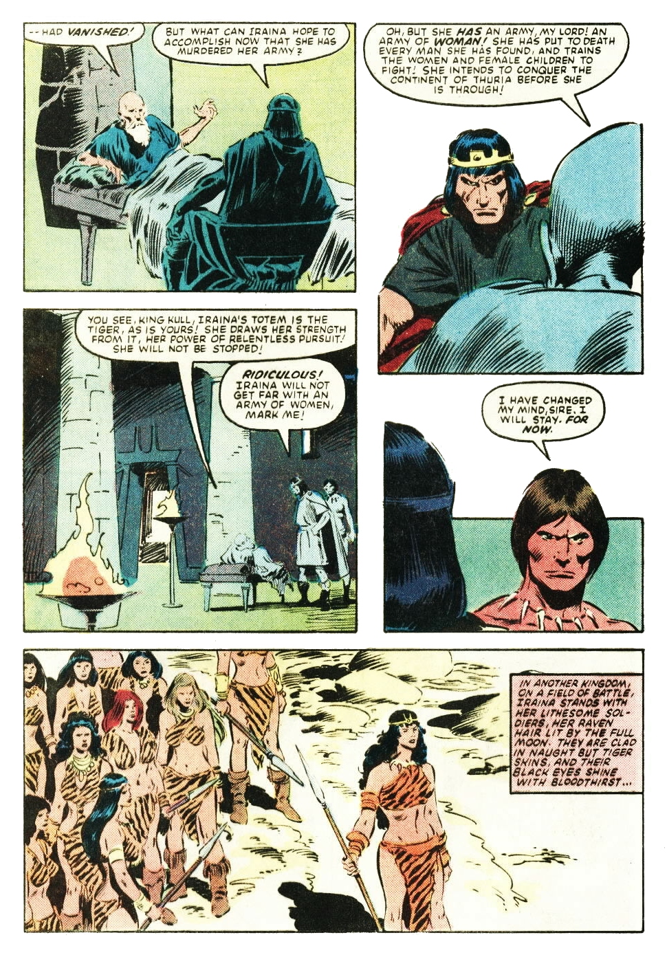Read online Kull The Conqueror (1983) comic -  Issue #1 - 21
