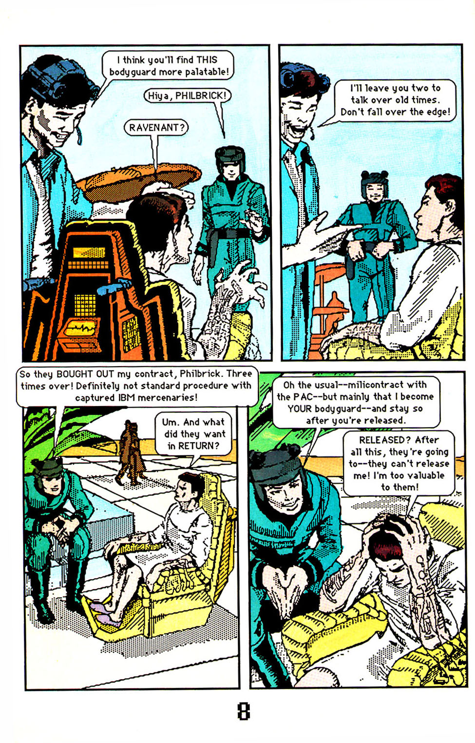 Read online Shatter comic -  Issue #7 - 9