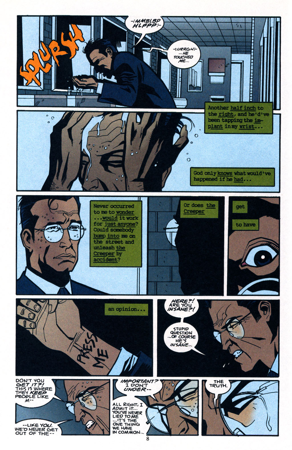 Read online The Creeper (1997) comic -  Issue #7 - 9