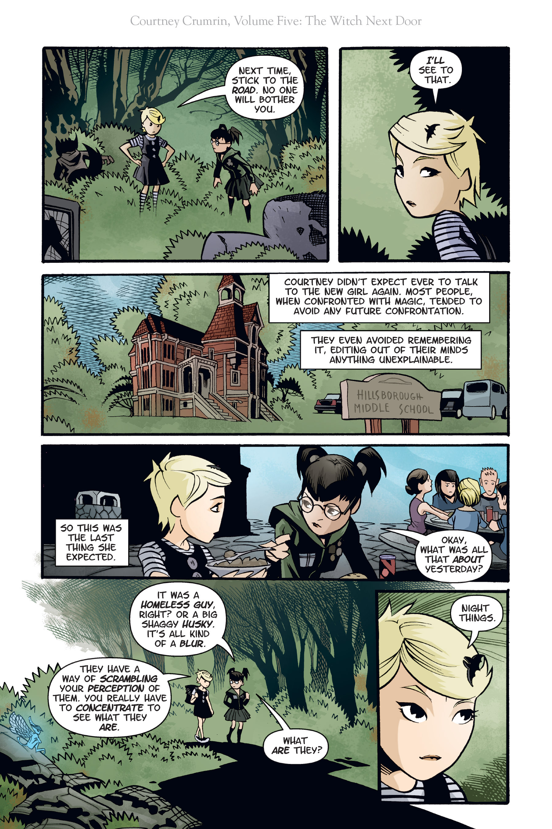 Read online Courtney Crumrin comic -  Issue # _TPB 5 - 17