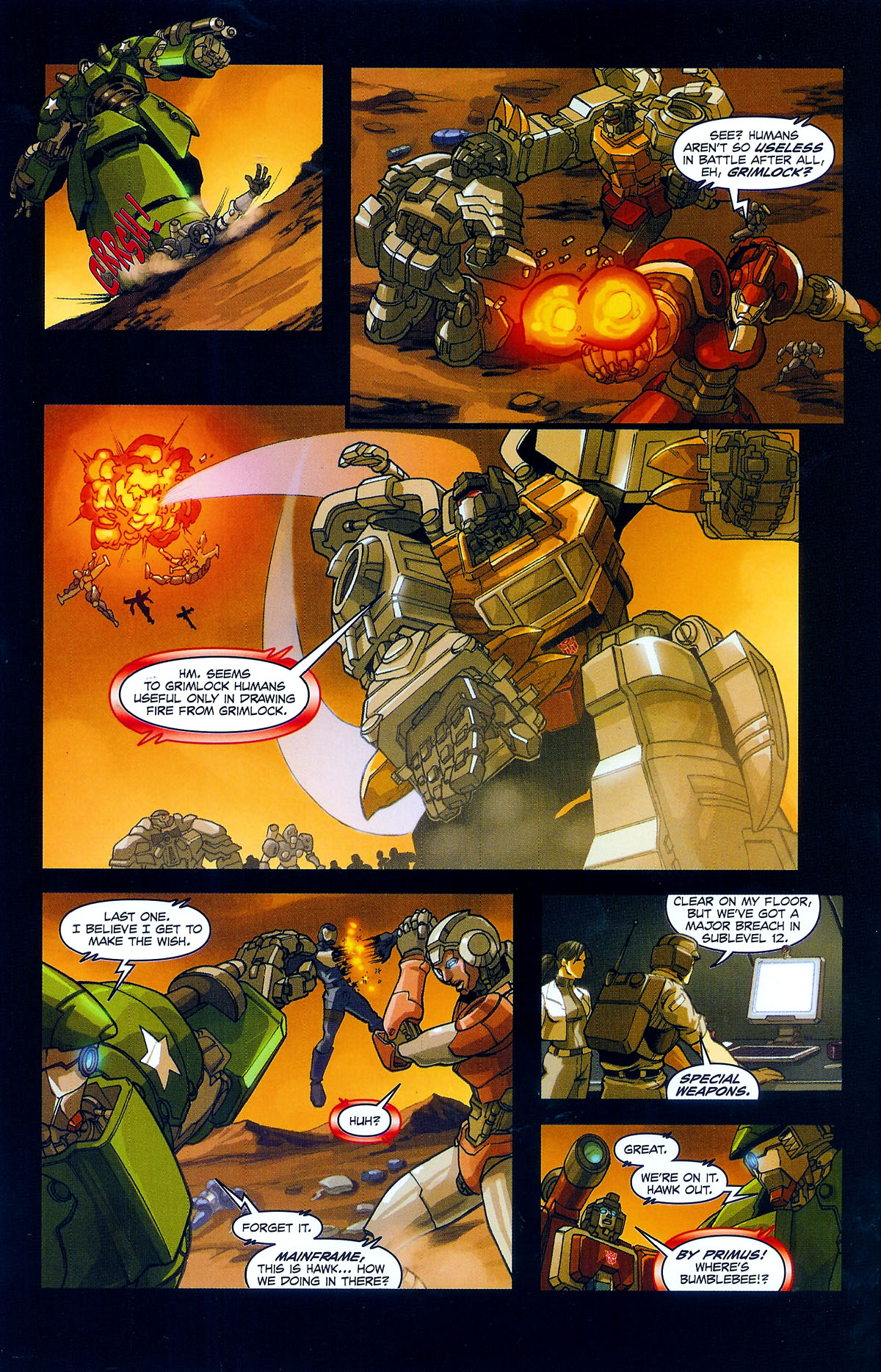 Read online G.I. Joe vs. The Transformers III: The Art of War comic -  Issue #1 - 24