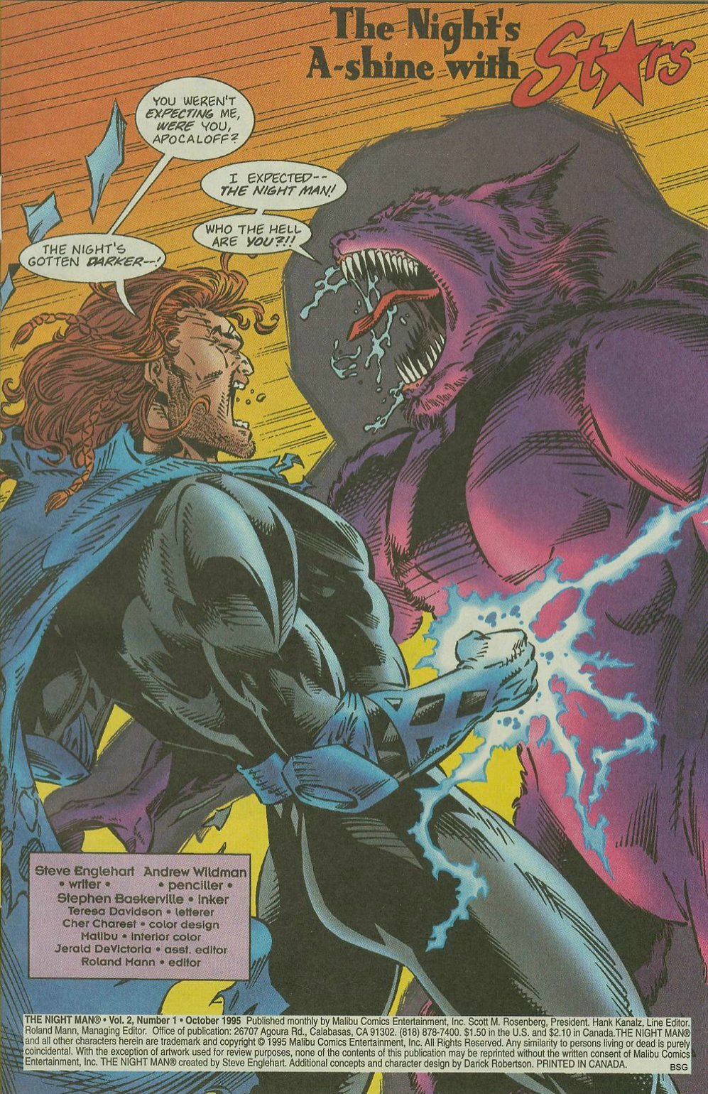 Read online The Night Man (1995) comic -  Issue #1 - 2