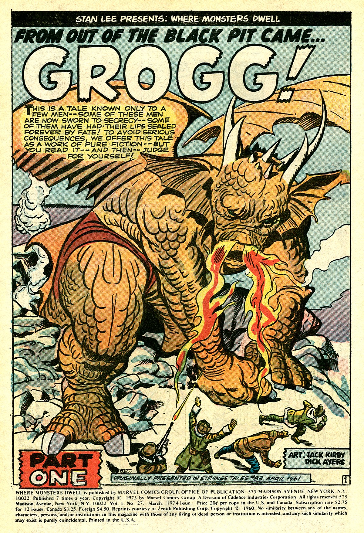 Read online Where Monsters Dwell (1970) comic -  Issue #27 - 3