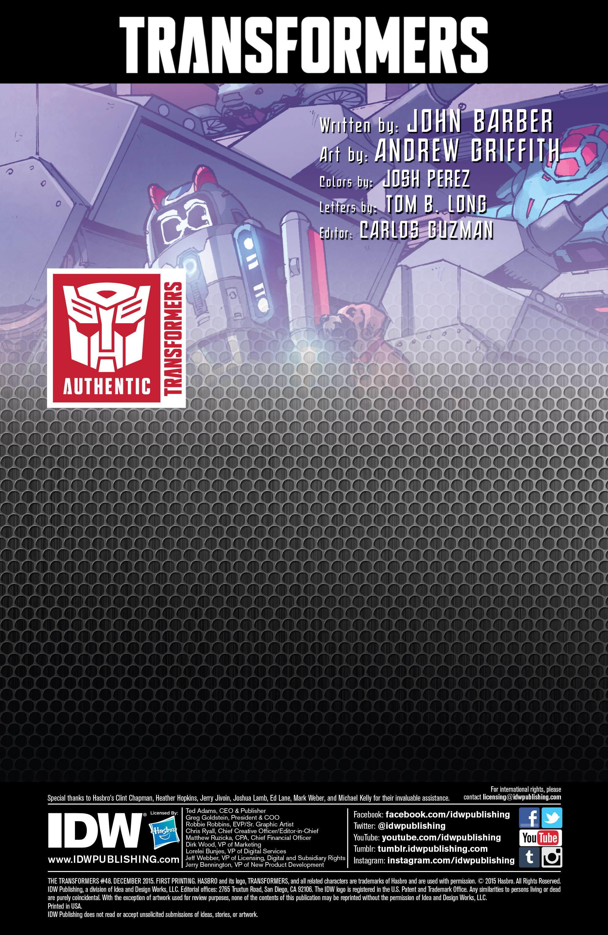 Read online The Transformers (2014) comic -  Issue #48 - 4