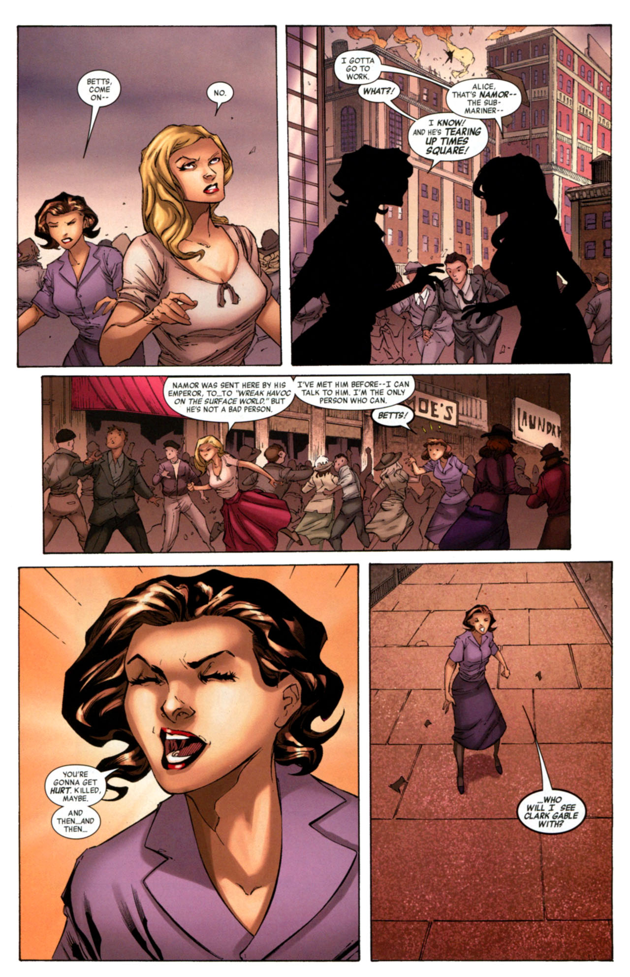 Read online Namor: The First Mutant comic -  Issue #5 - 7