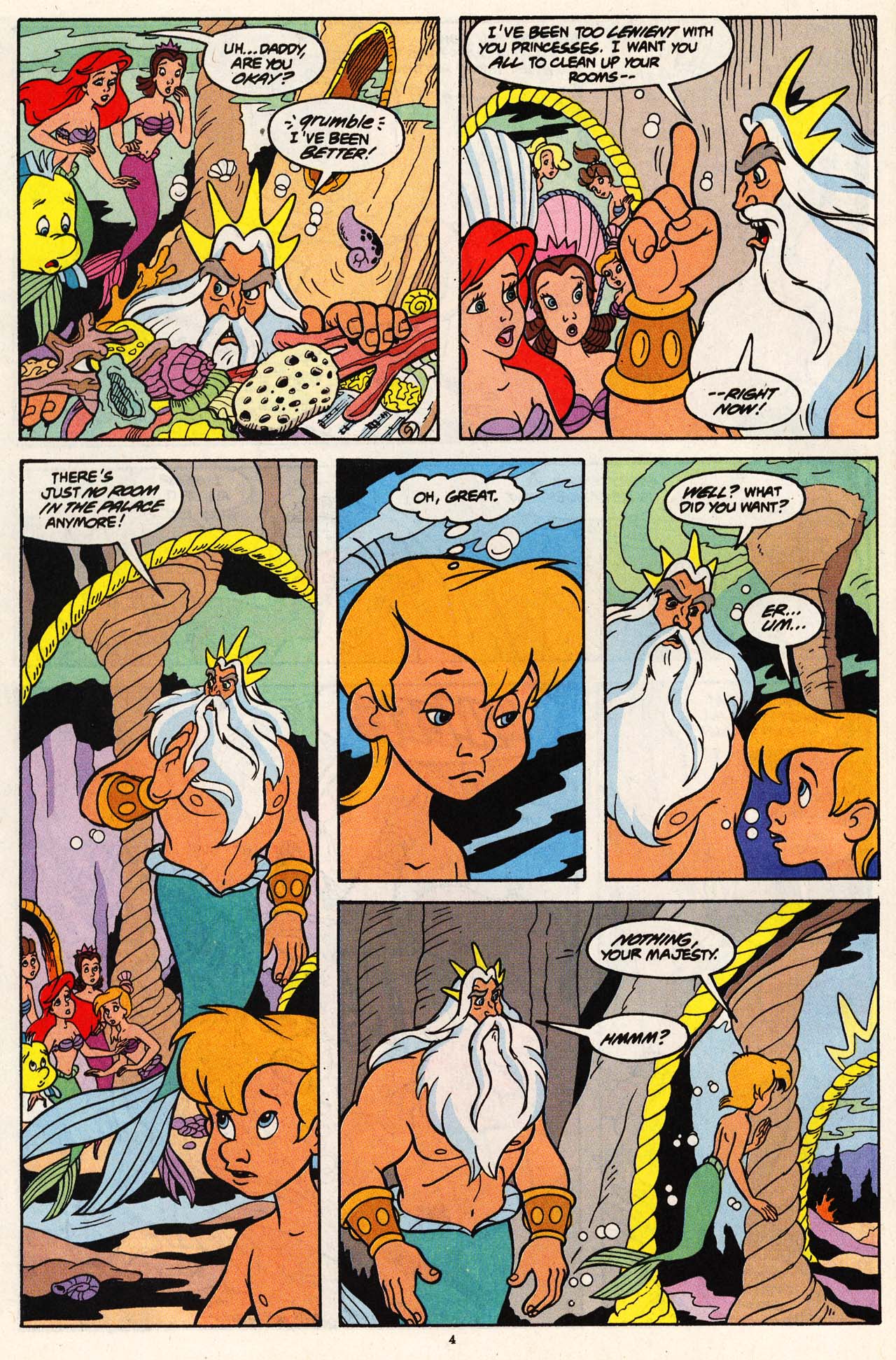 Read online Disney's The Little Mermaid comic -  Issue #6 - 6