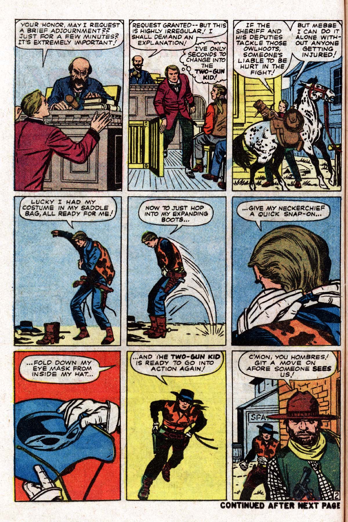 Read online The Mighty Marvel Western comic -  Issue #1 - 38