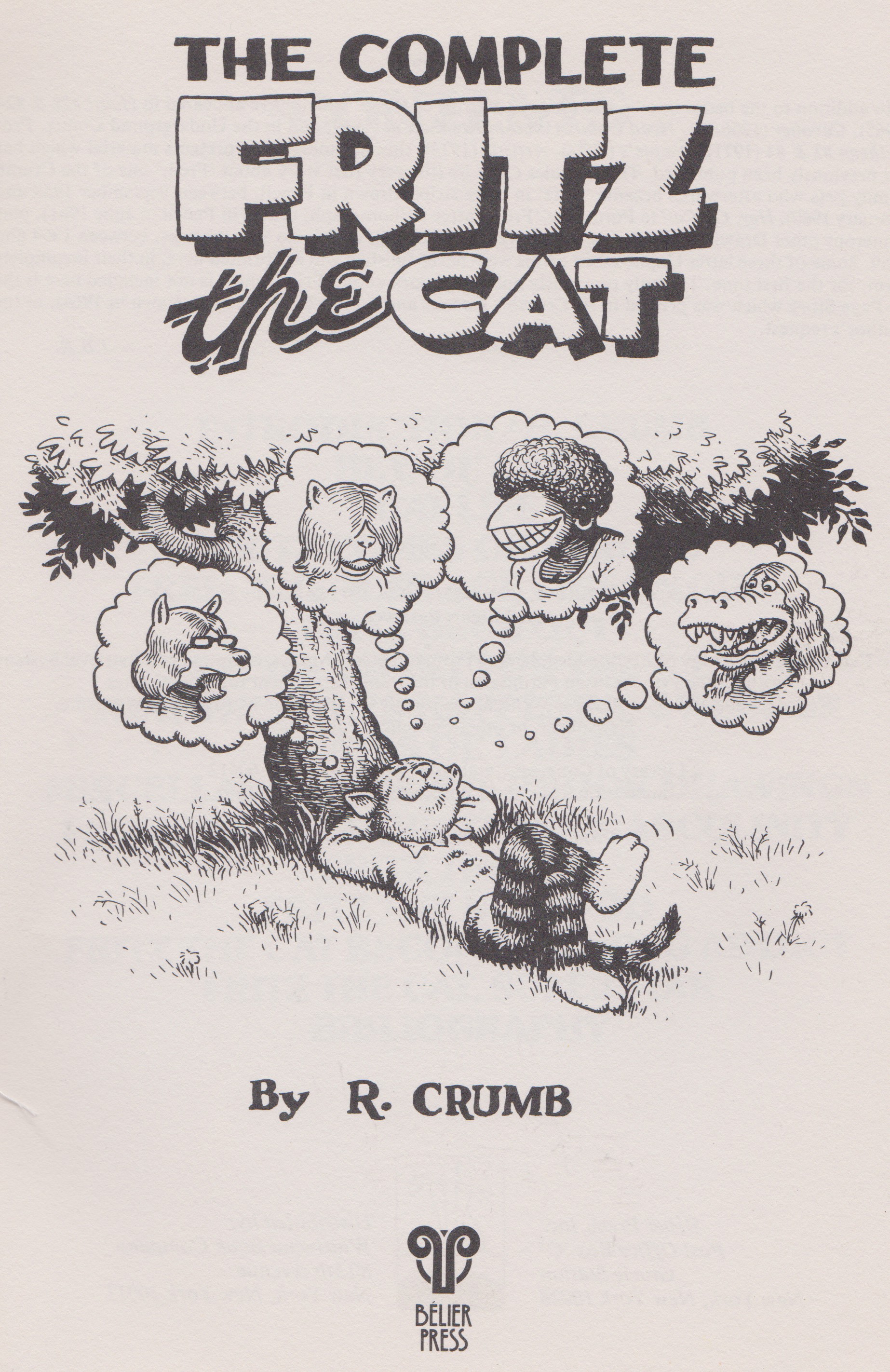 Read online The Complete Fritz the Cat comic -  Issue # Full - 2
