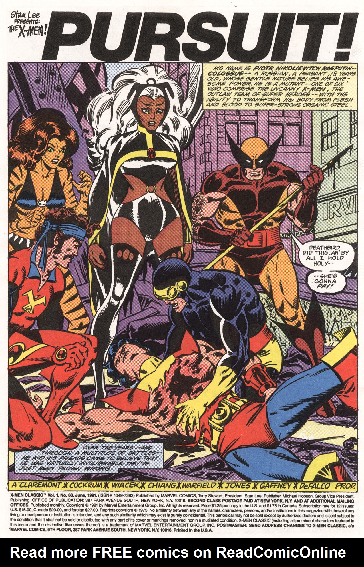 Read online X-Men Classic comic -  Issue #60 - 3
